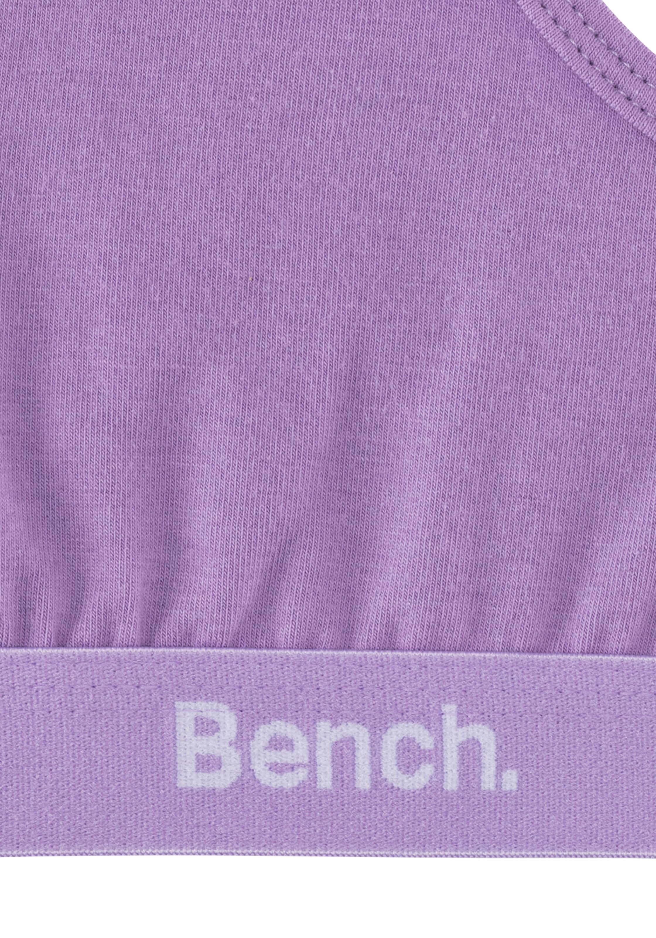 Bench. Bustier, im sportlichen Look mit Ringerrücken