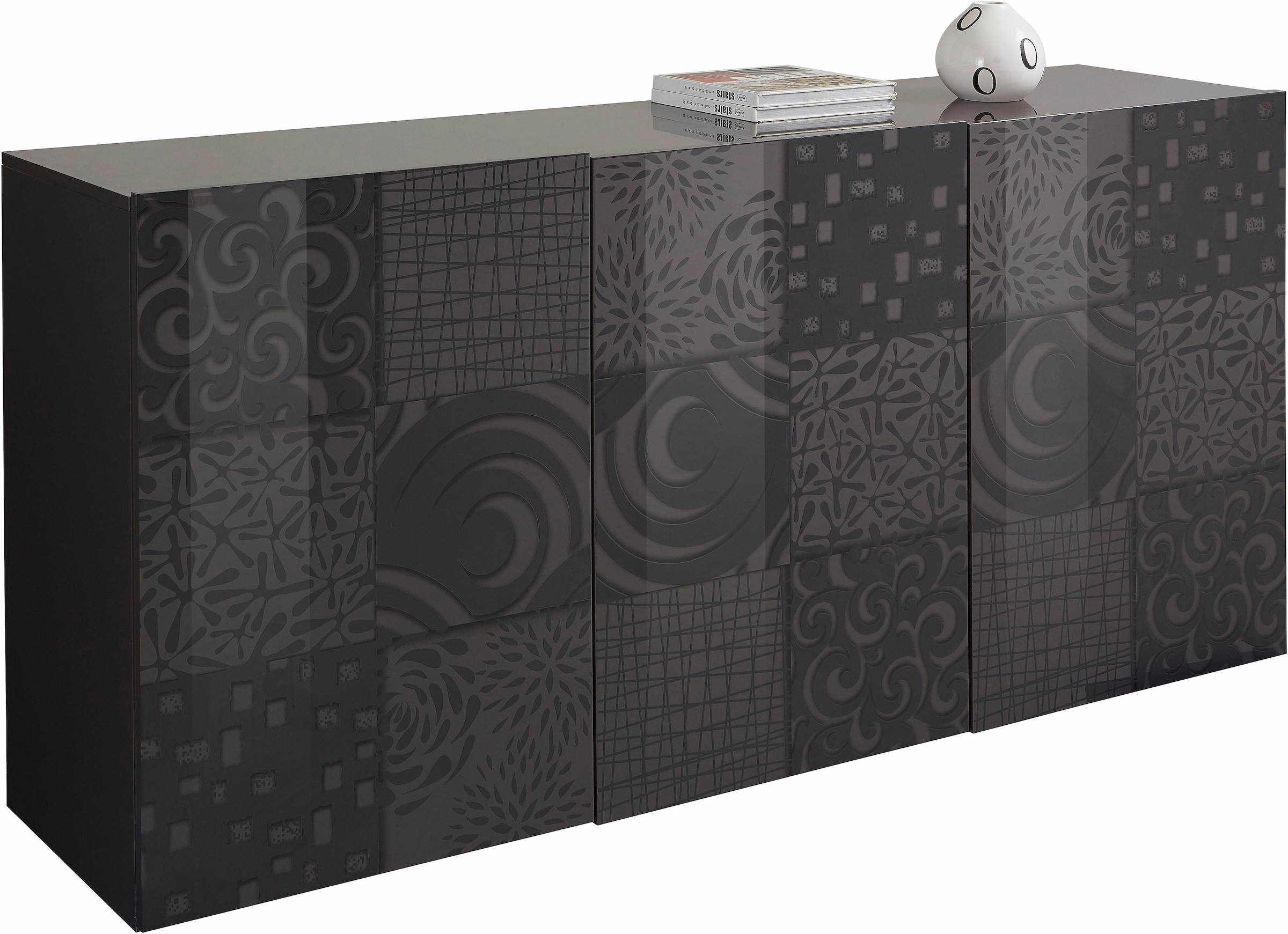 ♕ mit LC »Miro«, dekorativem Siebdruck 181 Breite auf Sideboard cm versandkostenfrei