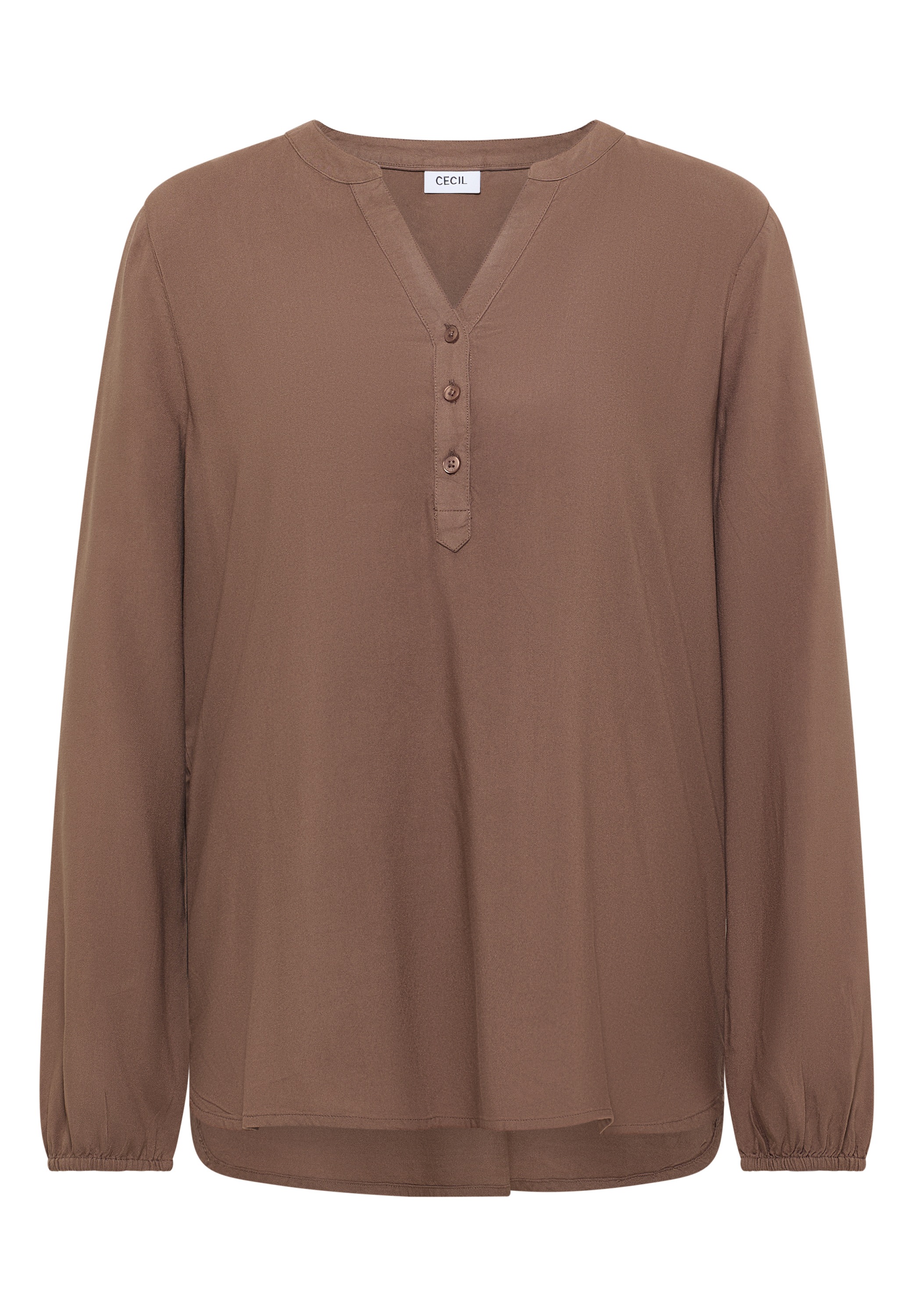 Cecil Langarmbluse mit elastischem Bund