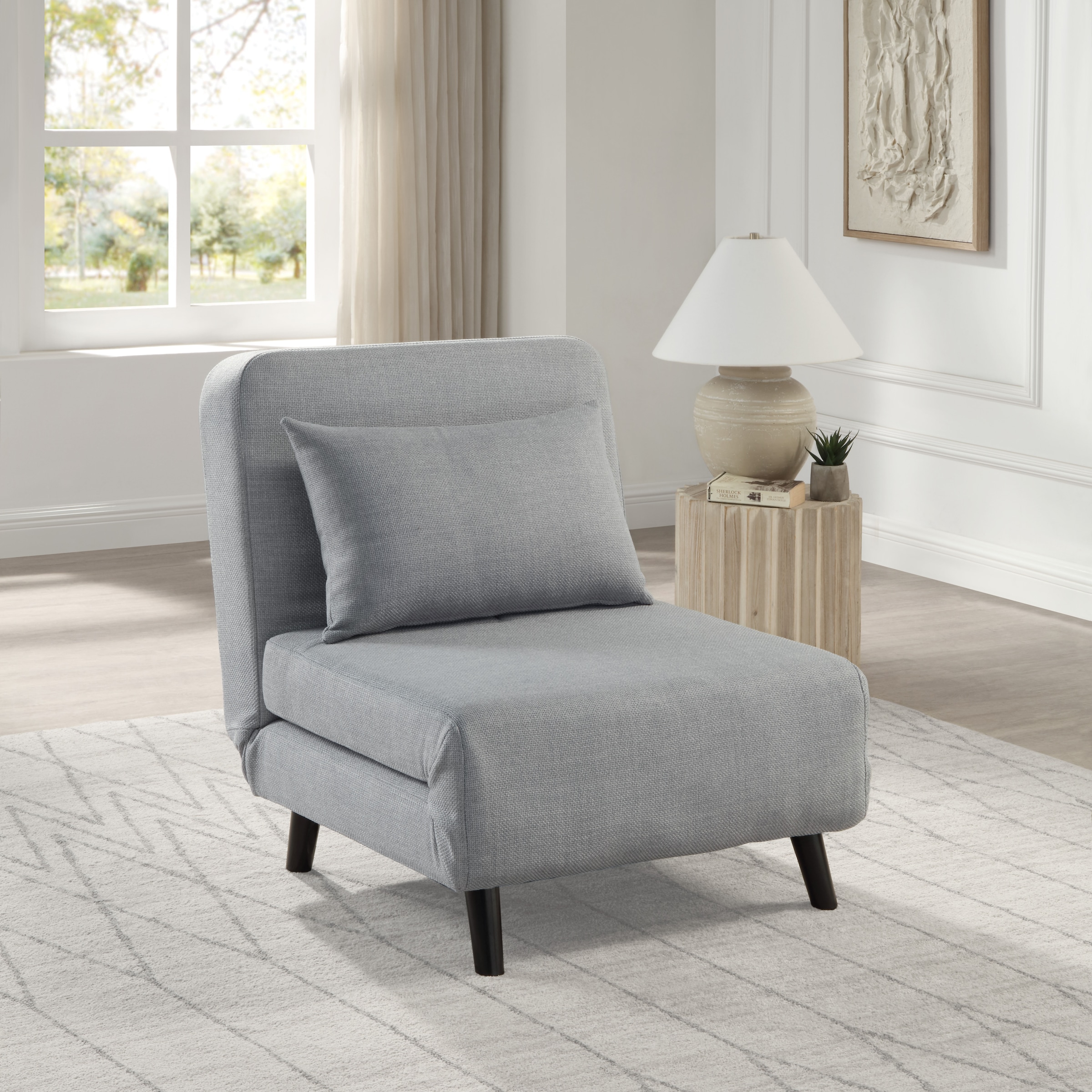Image of ATLANTIC home collection Sessel "Robby" inkl. Bettfunktion, mehrfach verstellbar, Strukturbezug