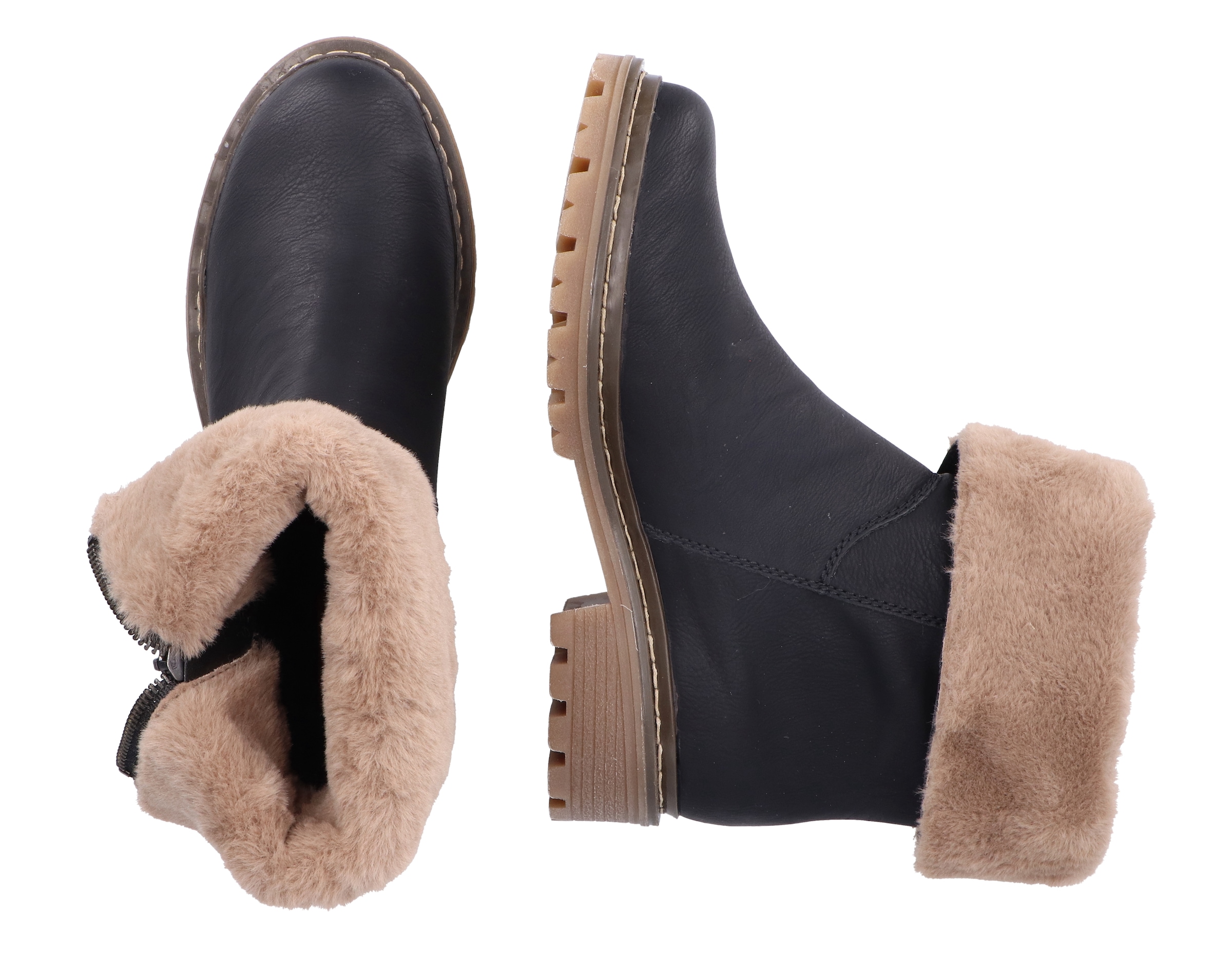Rieker Winterstiefelette, mit Reissverschluss an der Aussenseite