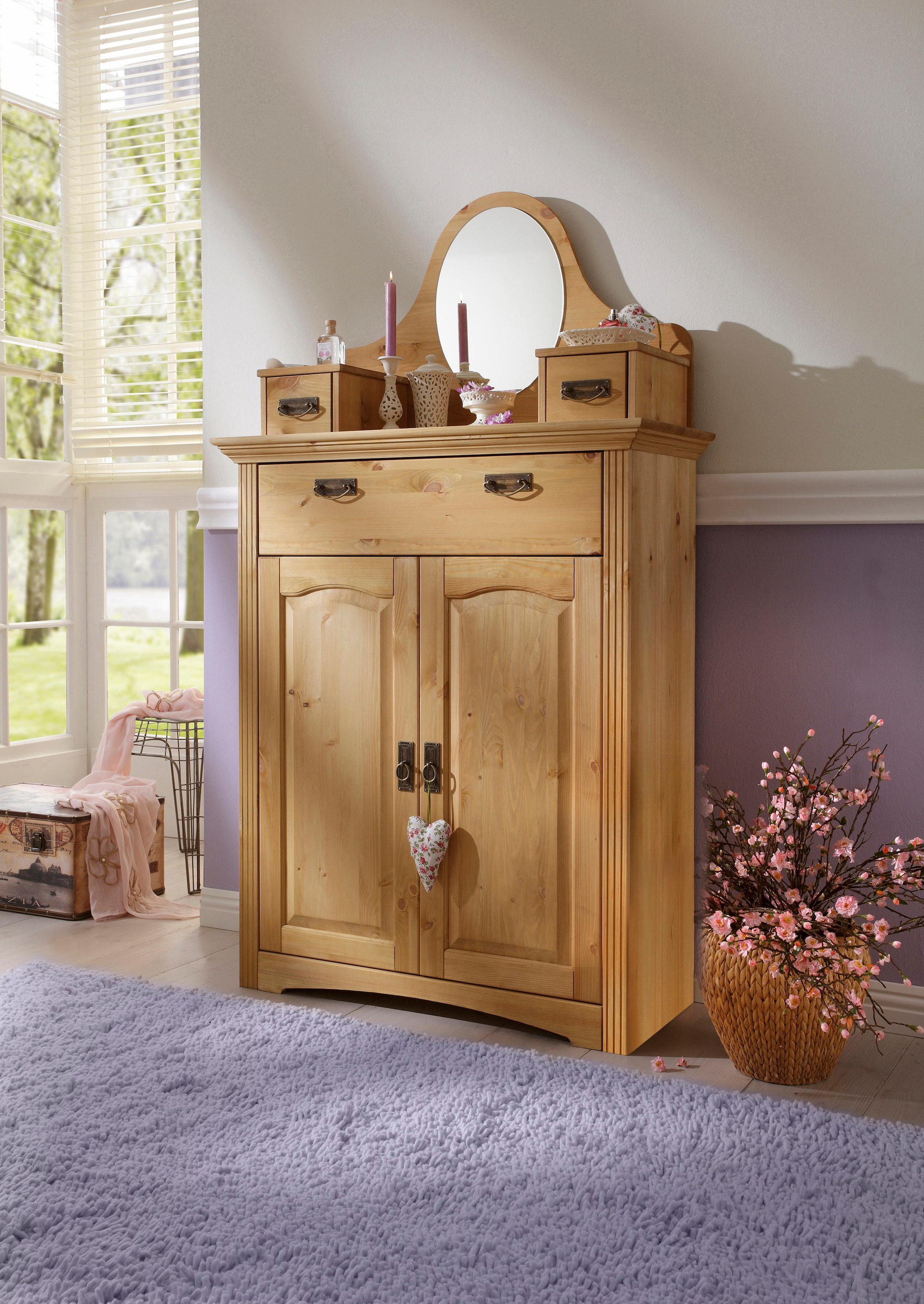 Home affaire Commode combinée »Konrad« Breite 94 cm, aus massiver, FSC®-zertifizierter Kiefer