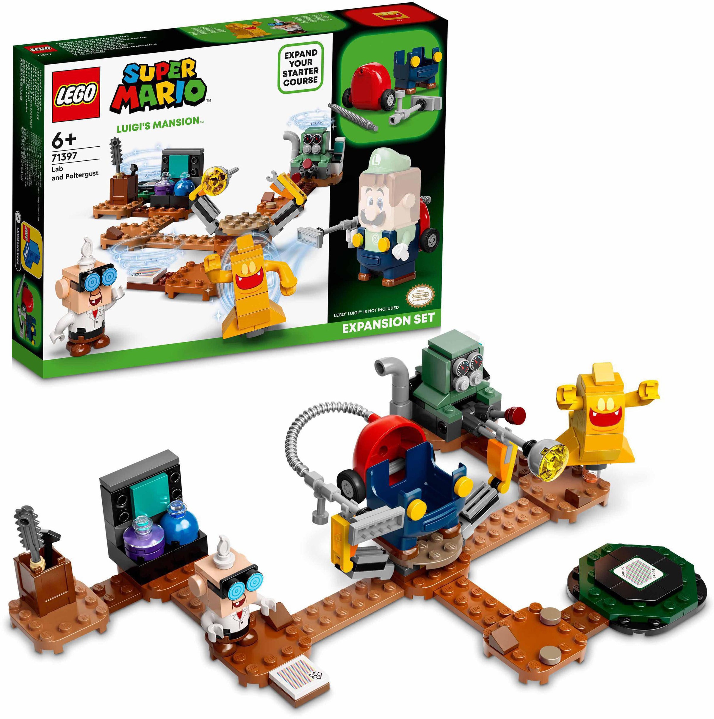 Image of LEGO® Konstruktionsspielsteine »Luigi’s Mansion™: Labor und Schreckweg – Erweiterungsset (71397)«, (179 St.), LEGO® Super Mario bei Ackermann Versand Schweiz