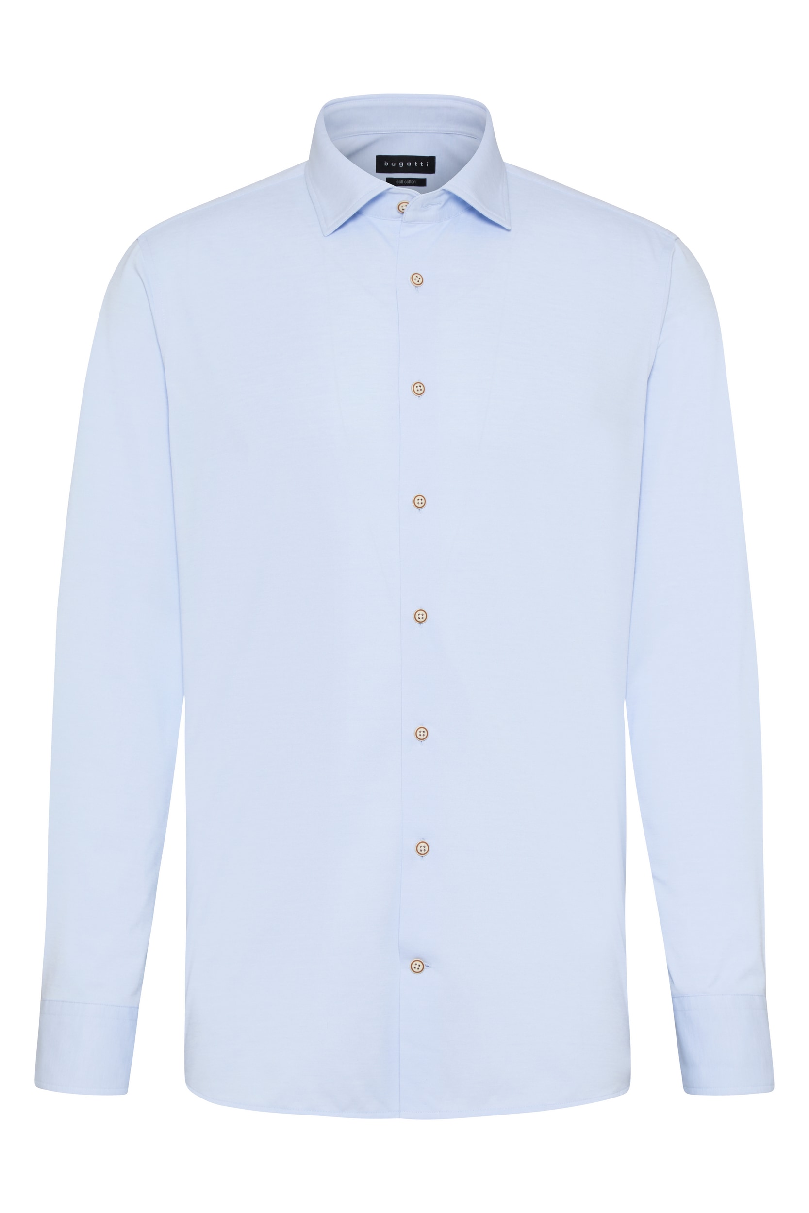 Image of bugatti Langarmhemd aus Jersey