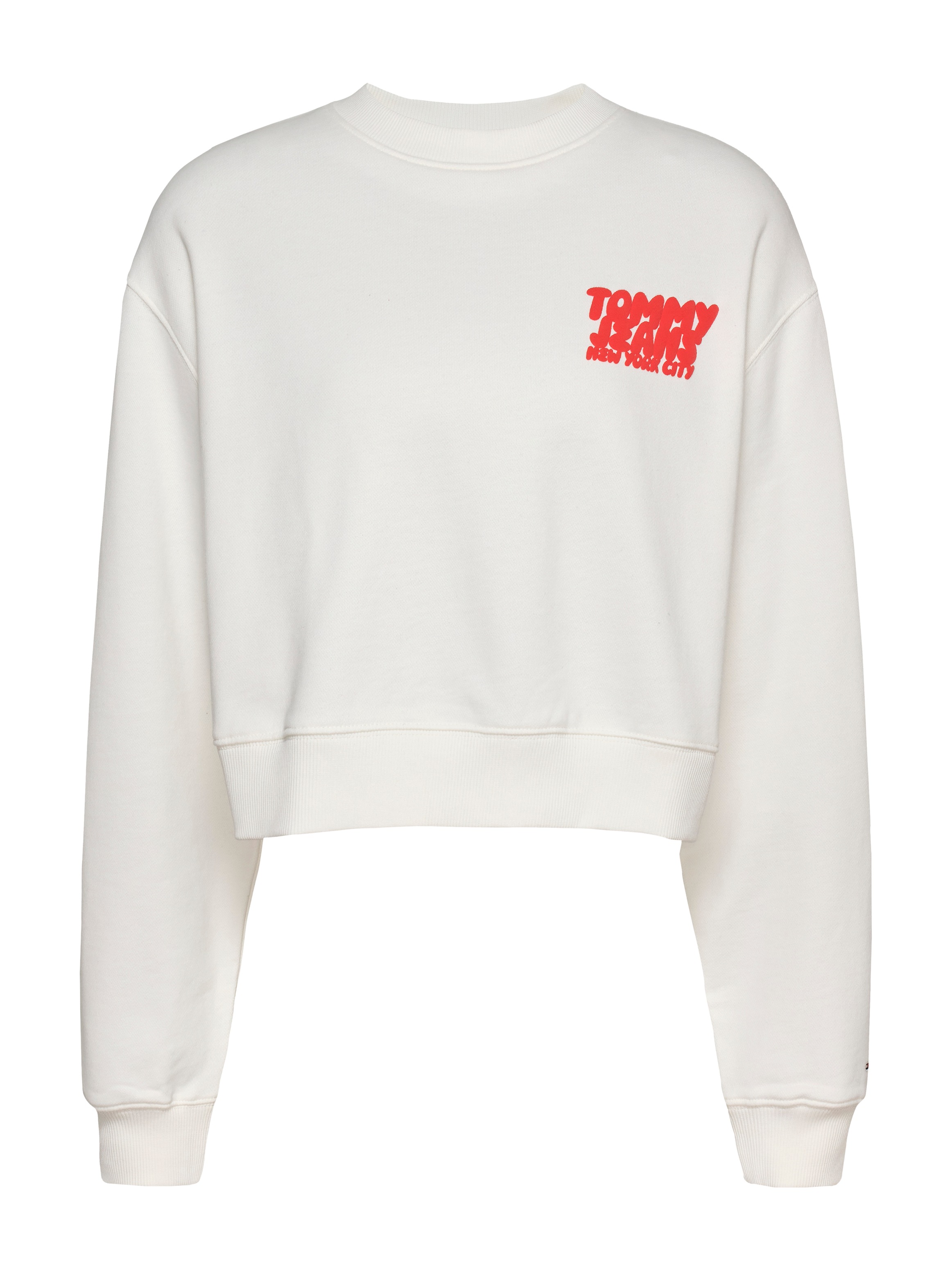 Tommy Jeans Sweatshirt »TJW RLX CRP TJ BUBBLE CREW«, mit grossem Logodruck auf dem Rücken