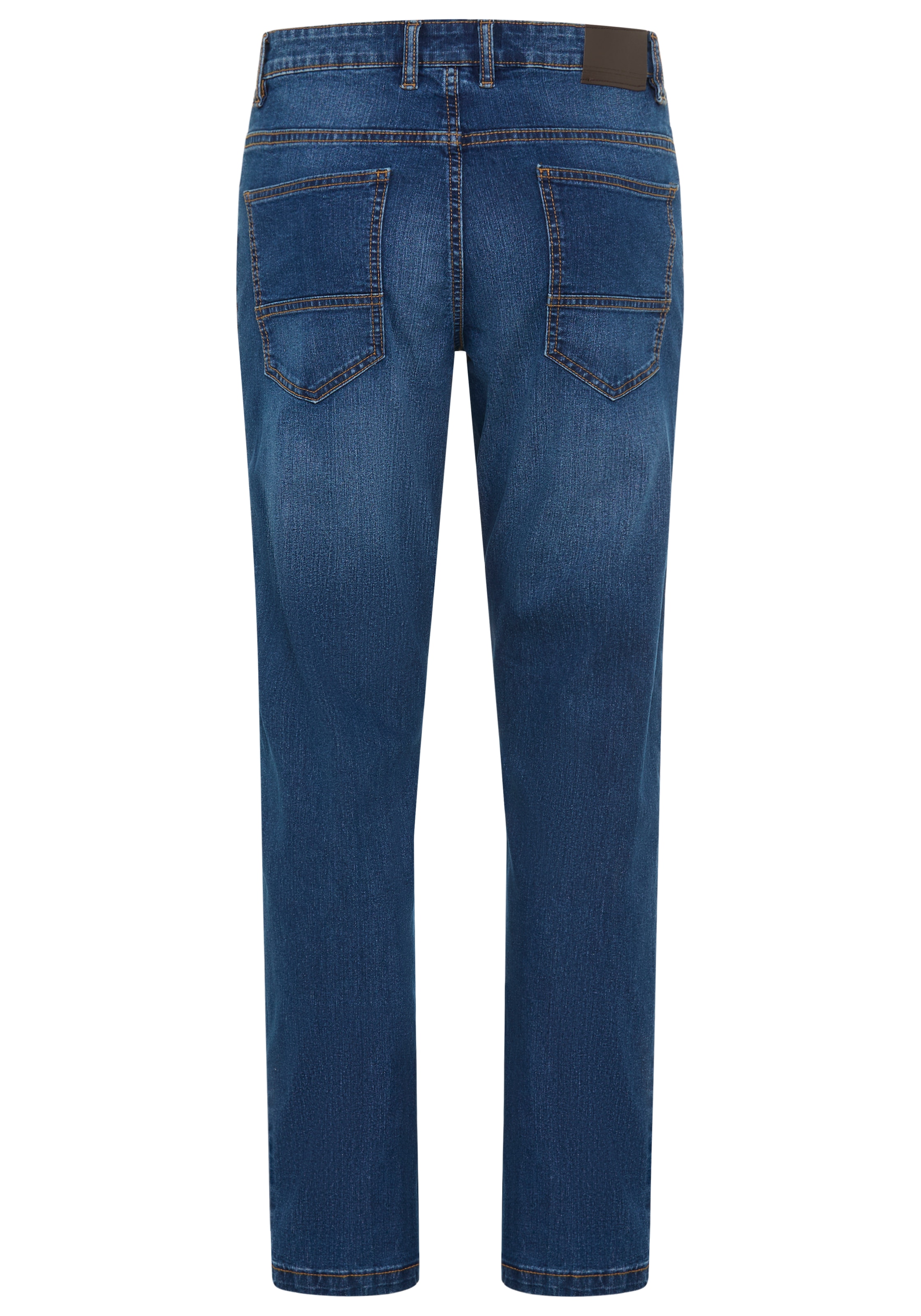 Arizona Straight-Jeans gerader Schnitt, normale Leibhöhe, mit Knopf- und Reissverschluss