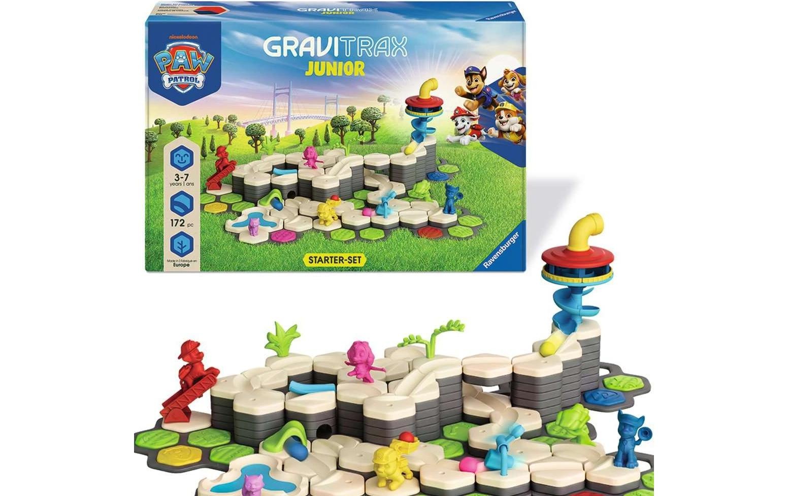 Ravensburger Kugelbahn »Ravensburger Kugelbahn GraviTrax Junior Paw Patrol – Starter-Set XXL«