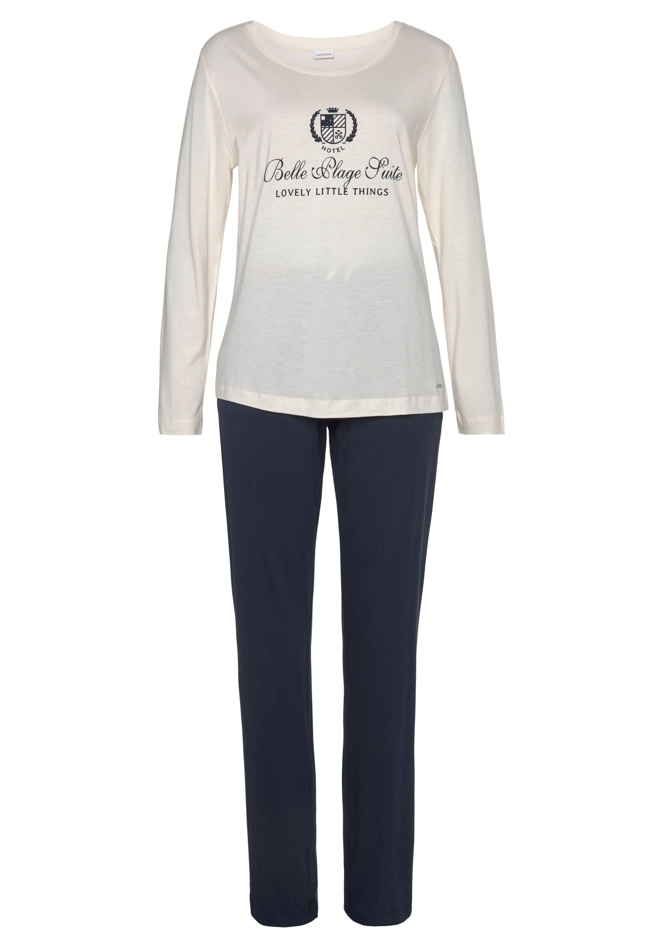 Image of LASCANA Pyjama 2 tlg. mit Flockdruck