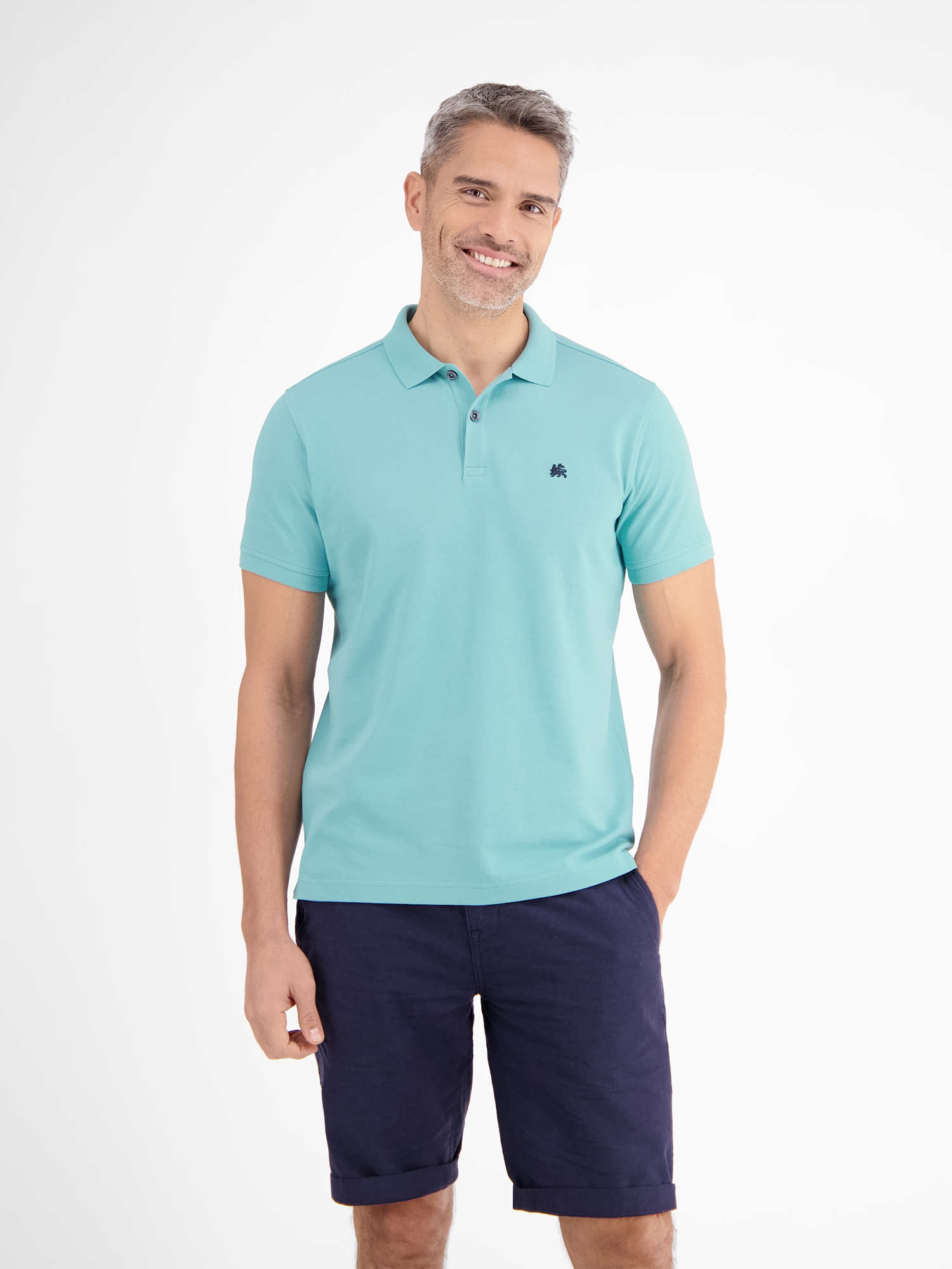 Image of LERROS Poloshirt "Herren Poloshirt, unifarben"