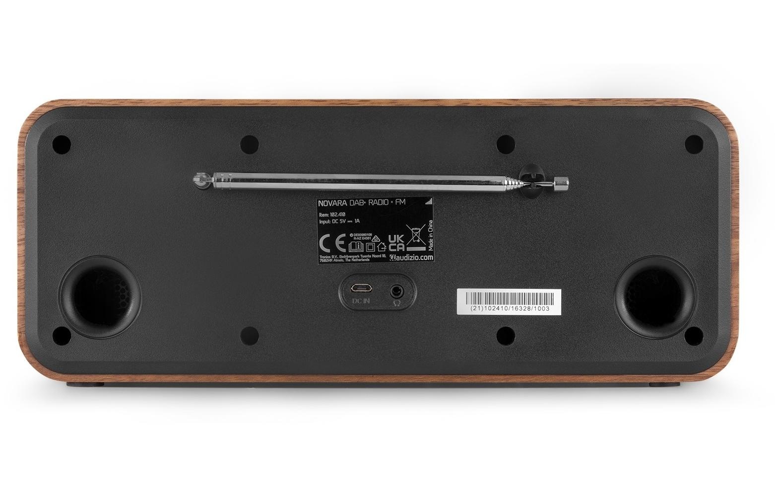 Digitalradio (DAB+) »Audizio Novara«, (FM-Tuner-Digitalradio (DAB+) 40 W)