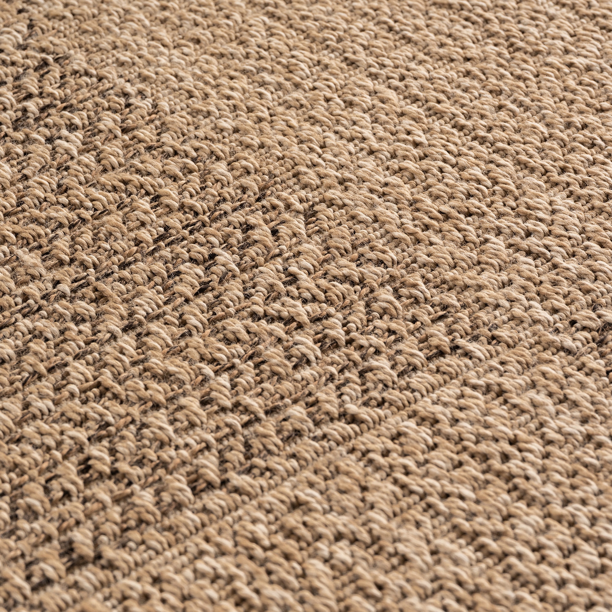 Ayyildiz Teppiche Outdoorteppich »TIMBER 1405 , auch als Läufer und Rund« rechteckig 5 mm Höhe Läufer, Rund, In und Outdoor, Jute Sisal Optik, Wohnzimmer, Terasse