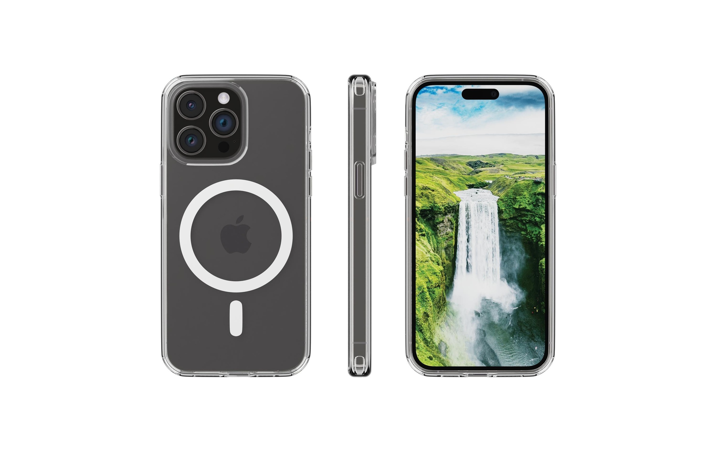 dbramante1928 Handyhülle »Iceland Ultra D3O iPhone 15 Pro Max Transparent«, Smartphones