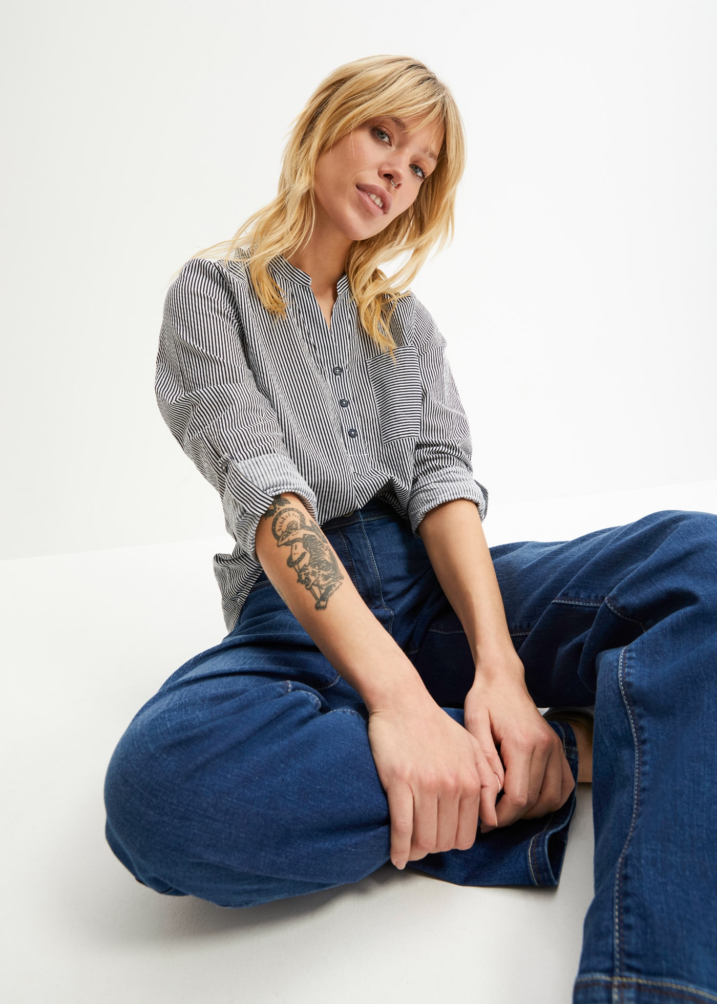 bonprix Tunique »Baumwoll Tunika« Baumwoll Tunika