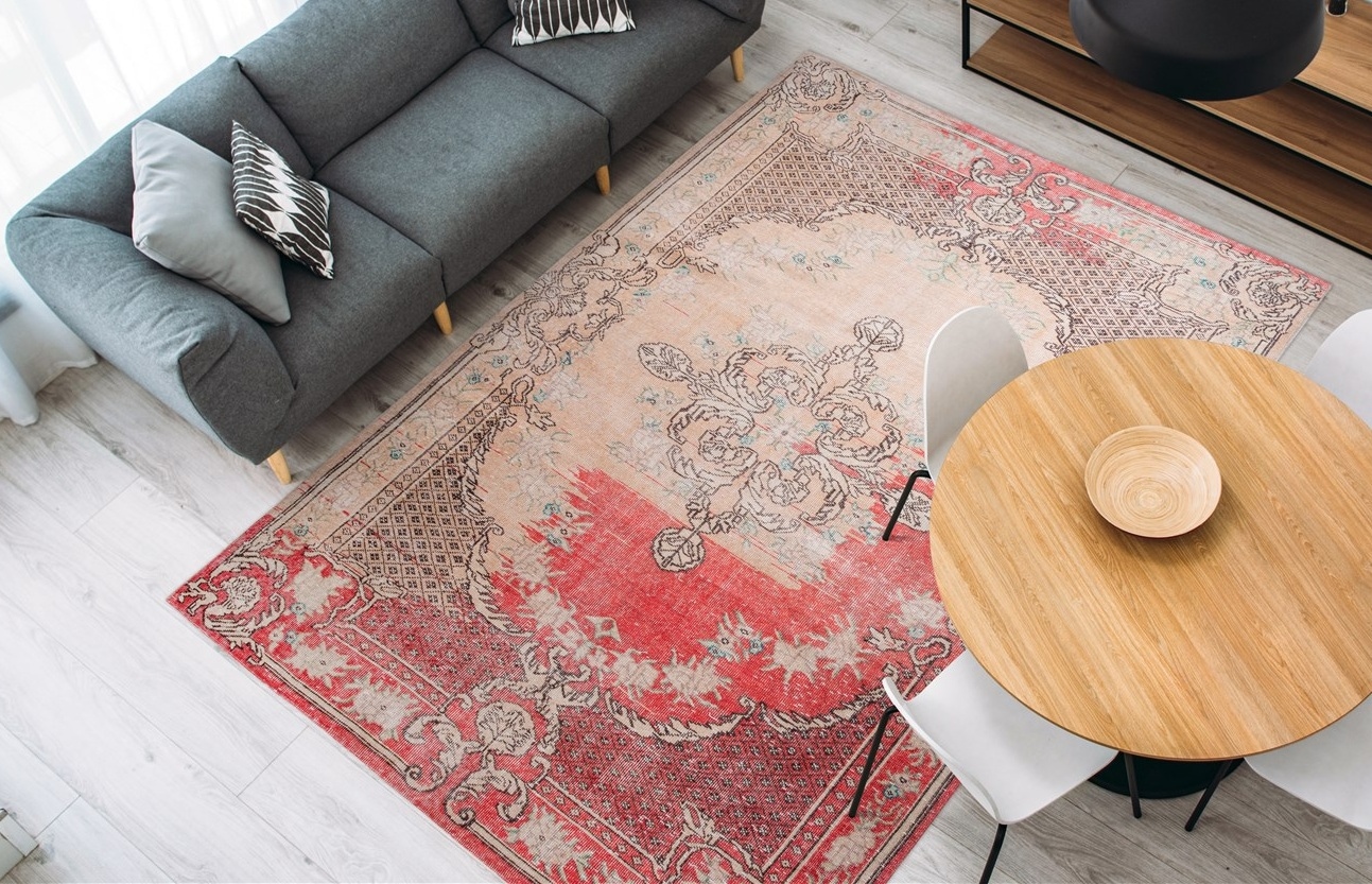 Image of Arte Espina Teppich "Vintage 8405" rechteckig 9 mm Höhe Kurzflor im Vintage Design, Wohnzimmer