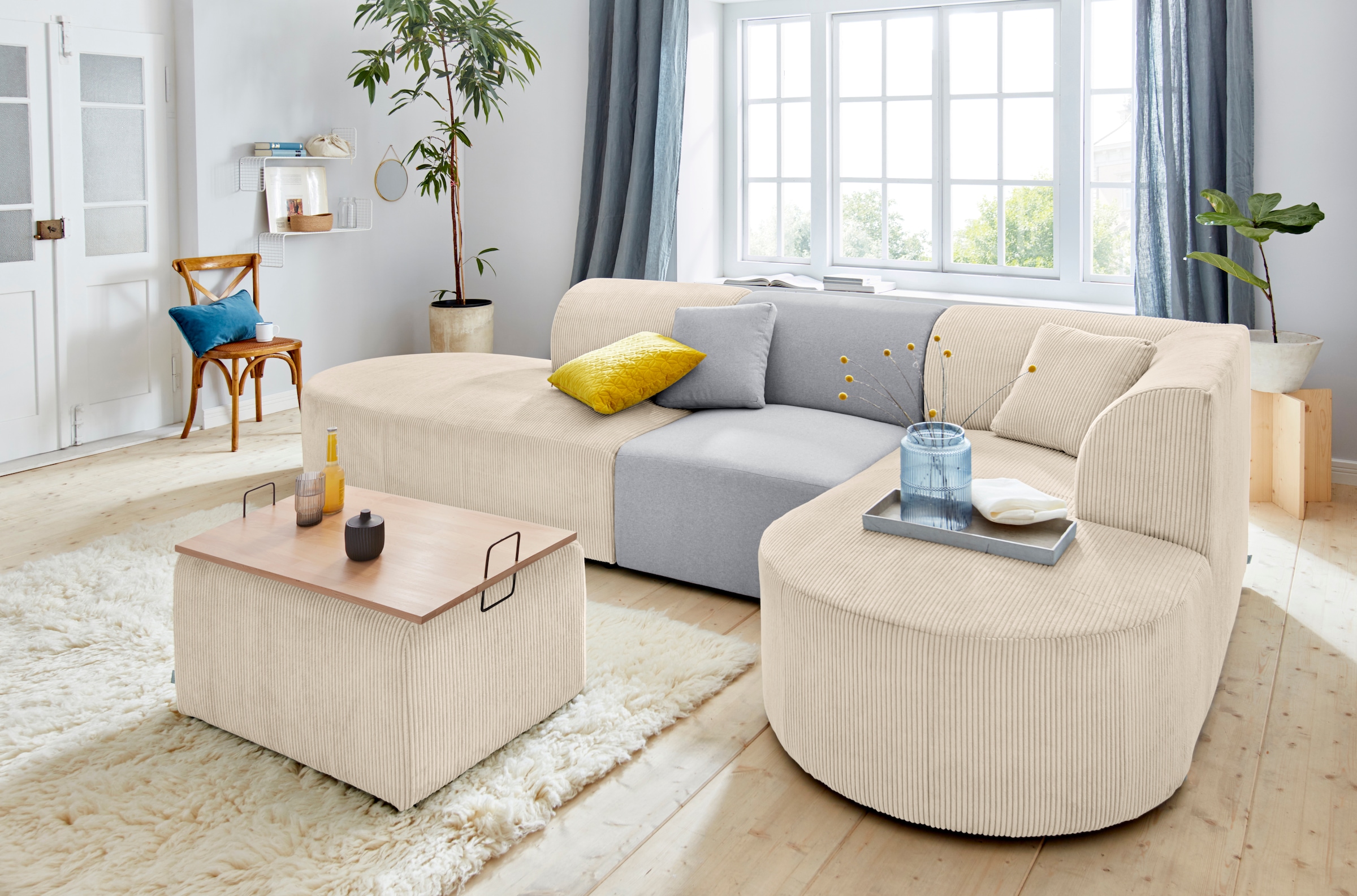 andas Sofa-Eckelement »Alesund«, als Einzelelement oder Modulteil