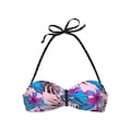 Venice Beach Bandeau-Bikini-Top »Marly«, mit tropischem Print