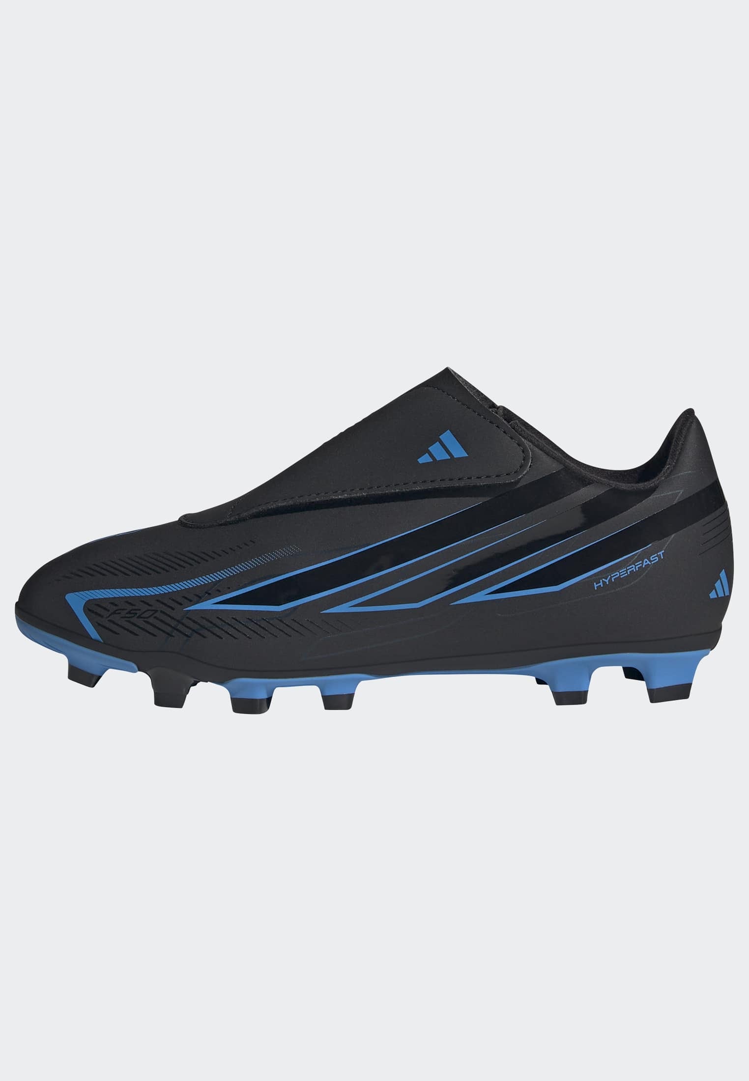 adidas Performance Fussballschuh »F50 HYPERFAST CLUB KIDS , KLETTVERSCHLUSS, FESTE BÖDEN/MULTI GROUND«  für viele verschiedene Böden geeignet, für Jugendliche & Kinder