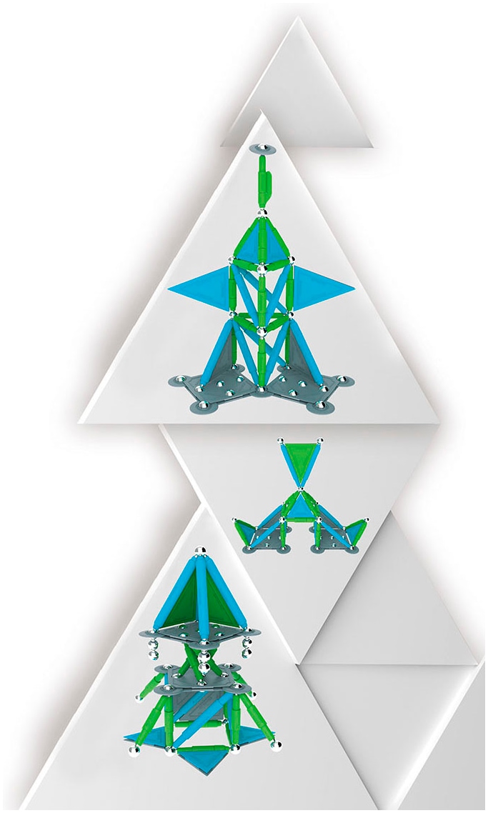 Happy People Magnetspielbausteine »Supermag Magnet Stix« Made in Europe