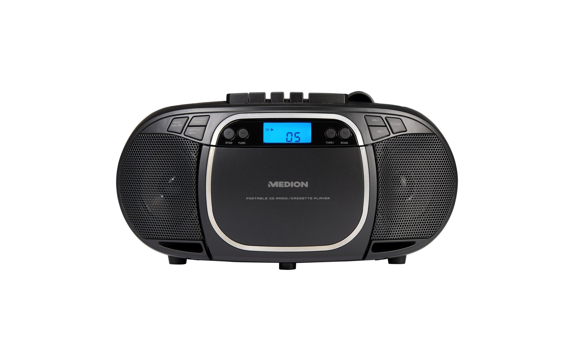 Medion® CD-Radiorecorder »LIFE E66476 Schwarz«