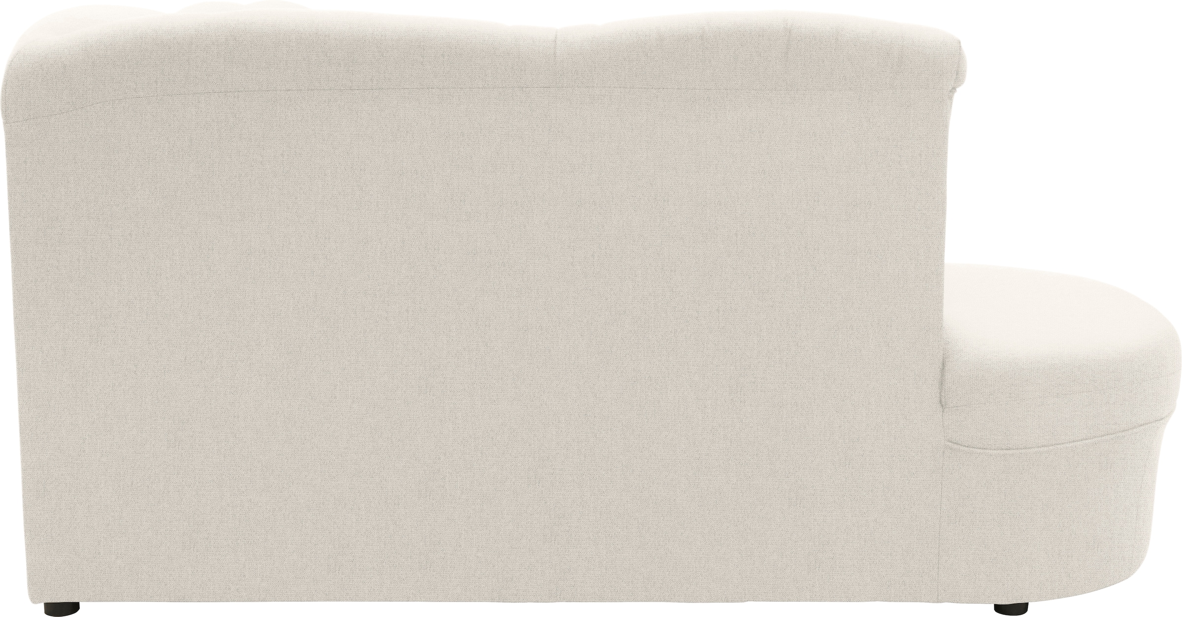 DOMO collection Ecksofa »Faenza für kleine Räume, Stellmasse 232,176cm, komfortabel, L-Form«, mit Ottomane, zeitlos, elegante Armlehnen, wahlweise mit Bettfunktion