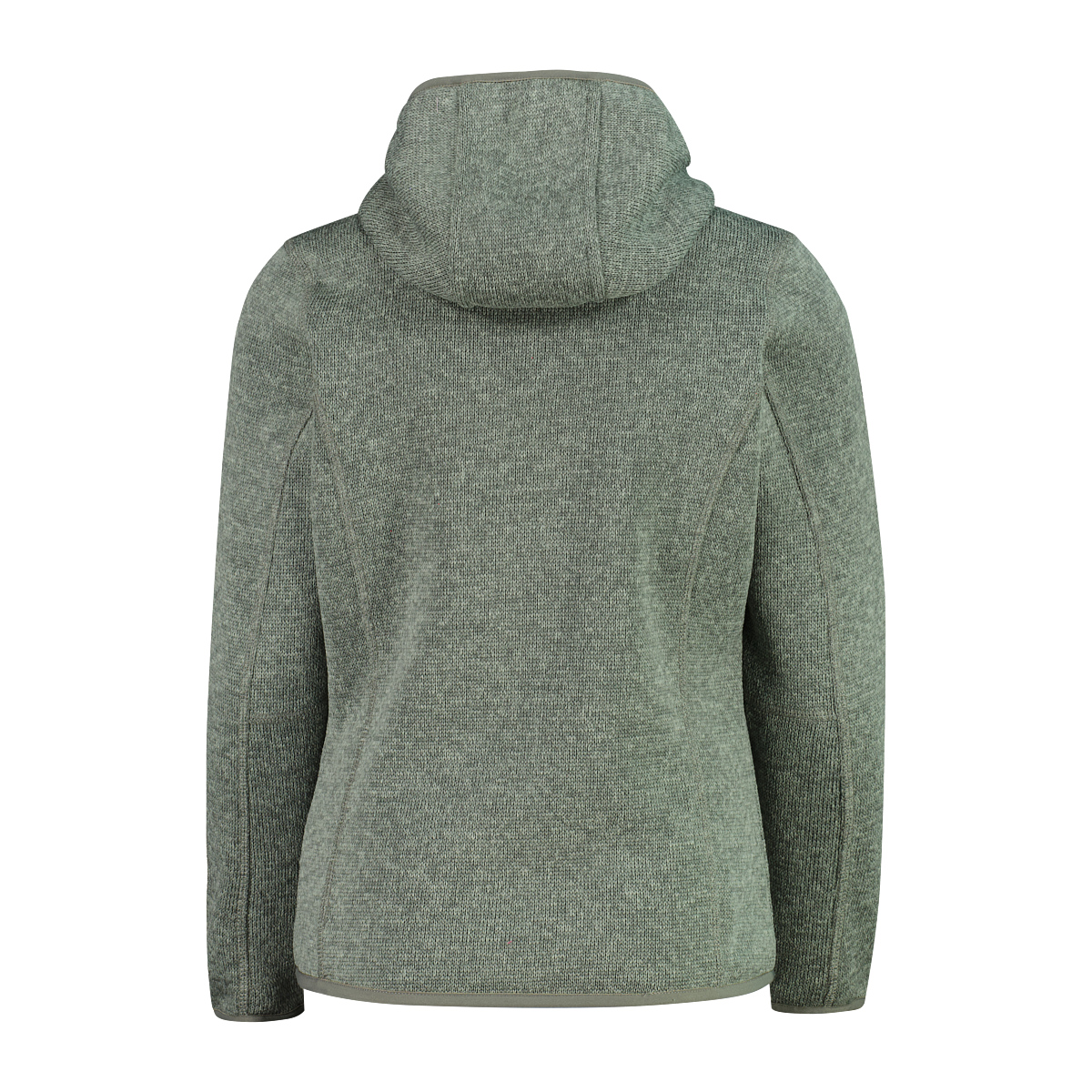 CMP Strickfleecejacke mit Kapuze Übergangsjacke für Kinder, mit Kapuze, mit Reissverschlusstaschen