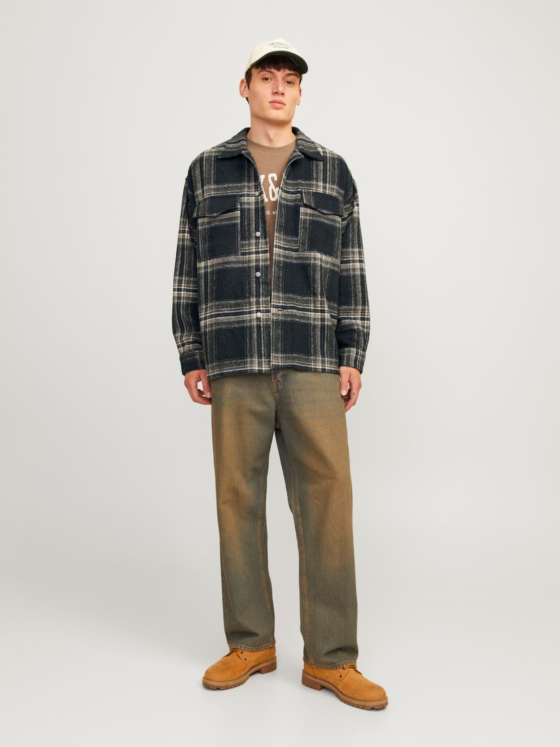 Jack & Jones Chemise à manches longues »JORVESTERBRO CHECK OVERSHIRT LS SN«
