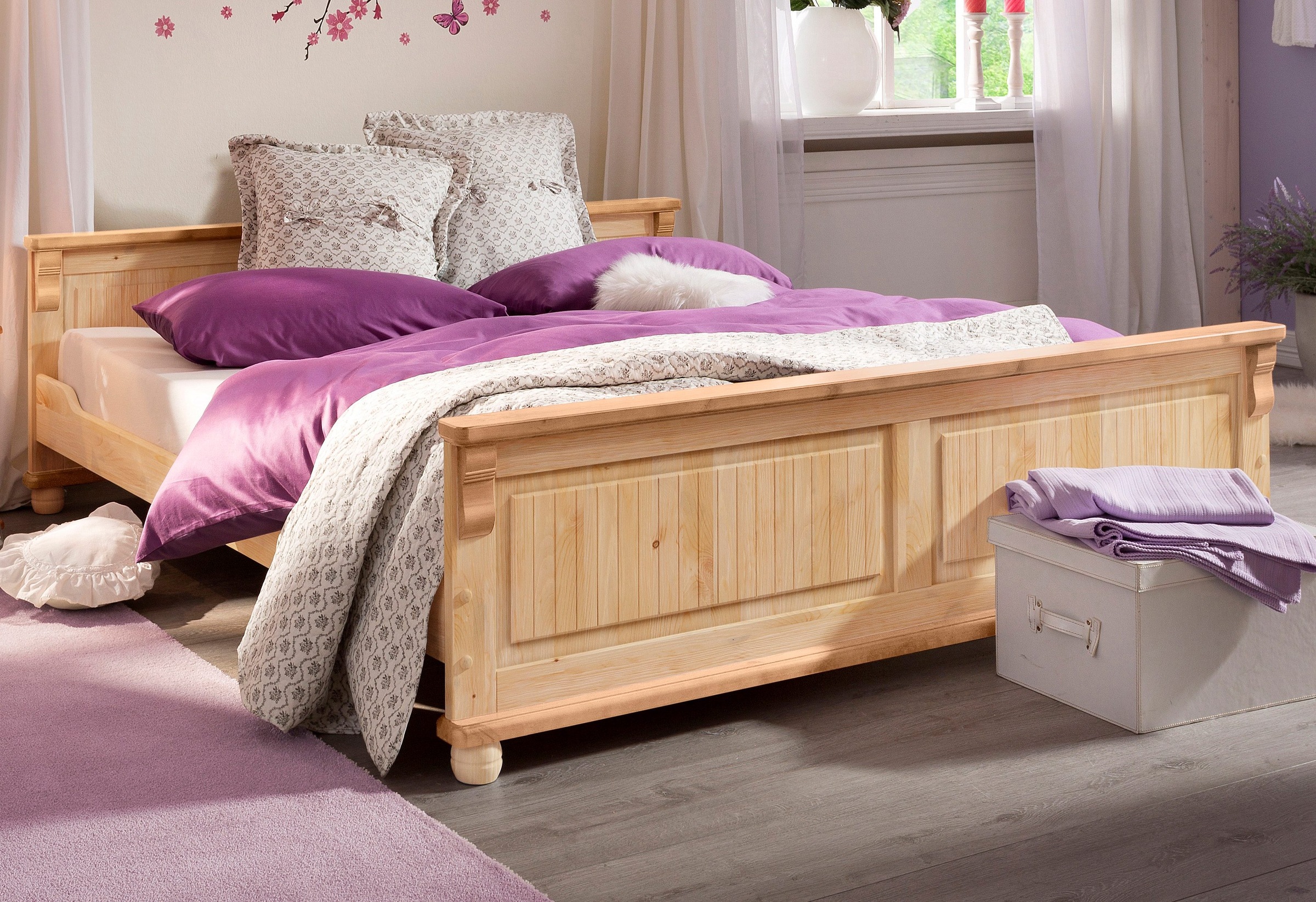 Image of Home affaire Massivholzbett »Adele« bei Ackermann Versand Schweiz