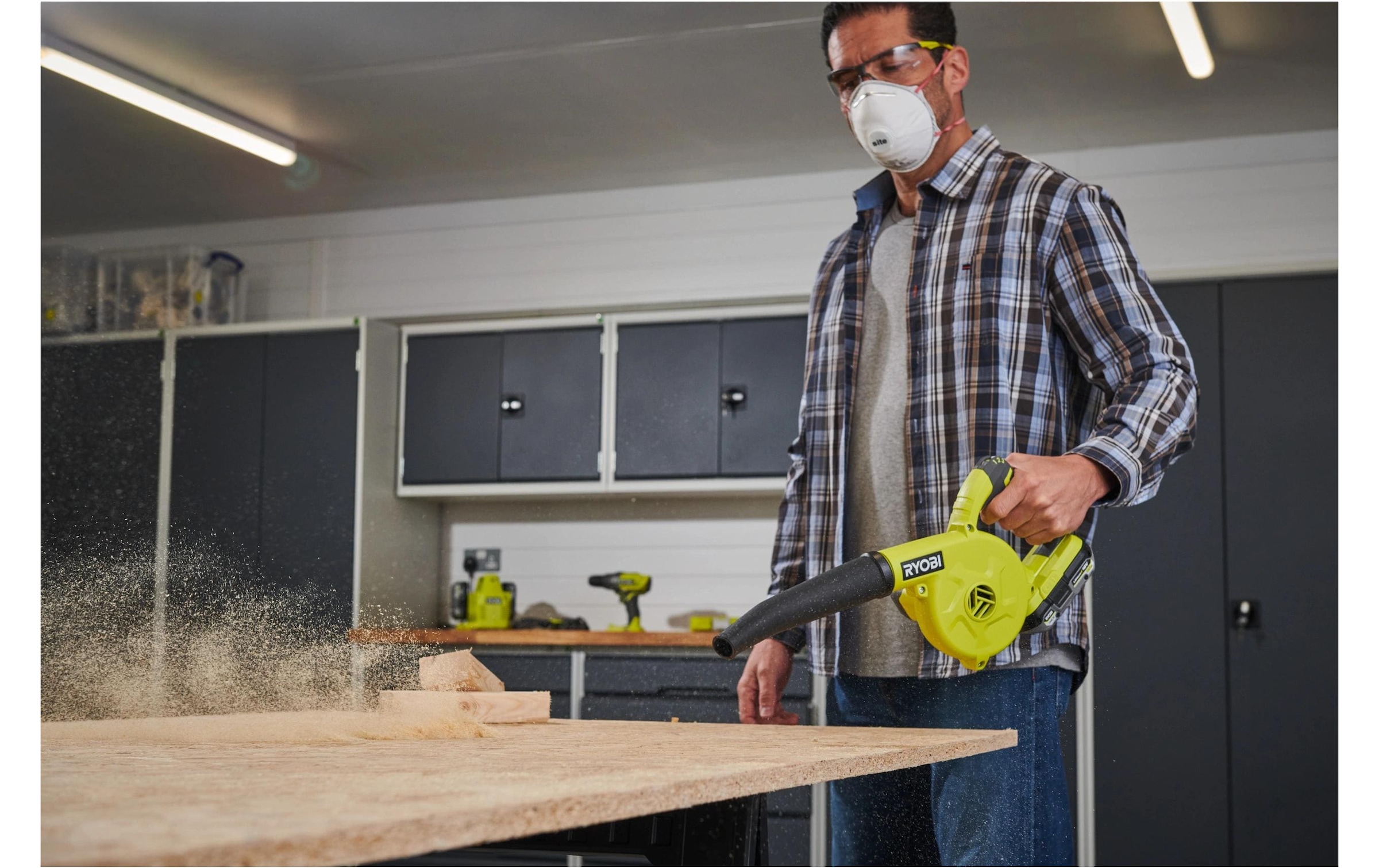 RYOBI Akku-Laubbläser »RYOBI R18 TB-0«