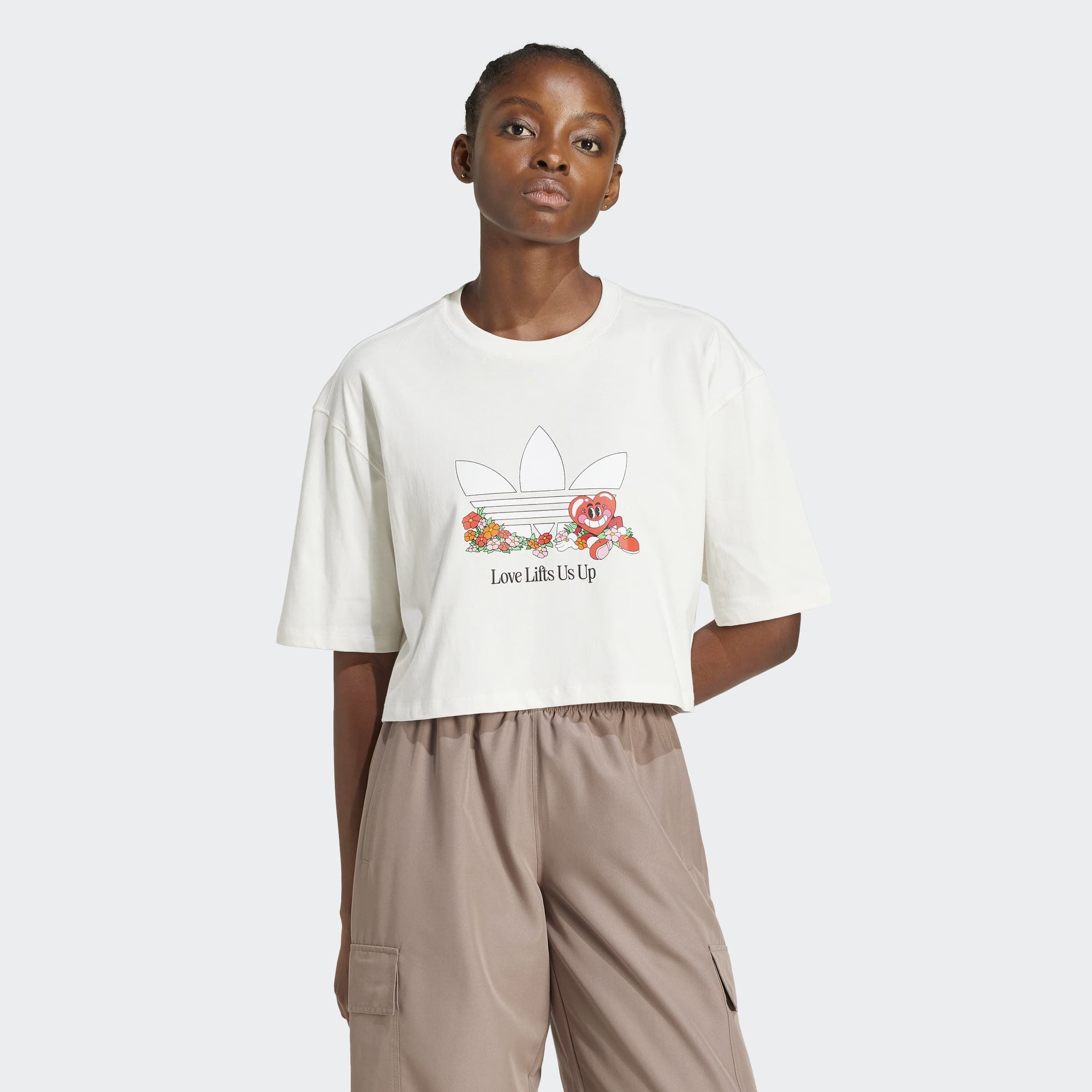 Image of adidas Originals T-Shirt "NELSON T-SHIRT" sportlicher Stil, für Freizeit und Alltag, aus Baumwolle
