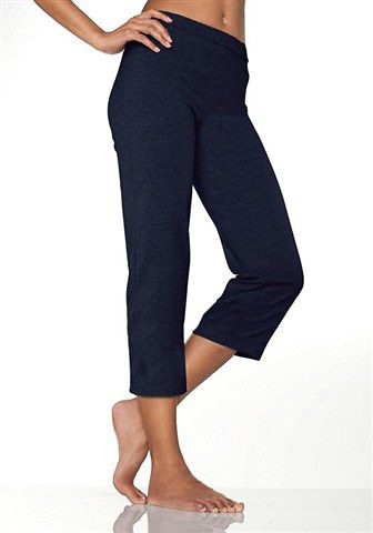 Vivance active Caprihose, (2er-Pack), mit Gummibund, Loungewear