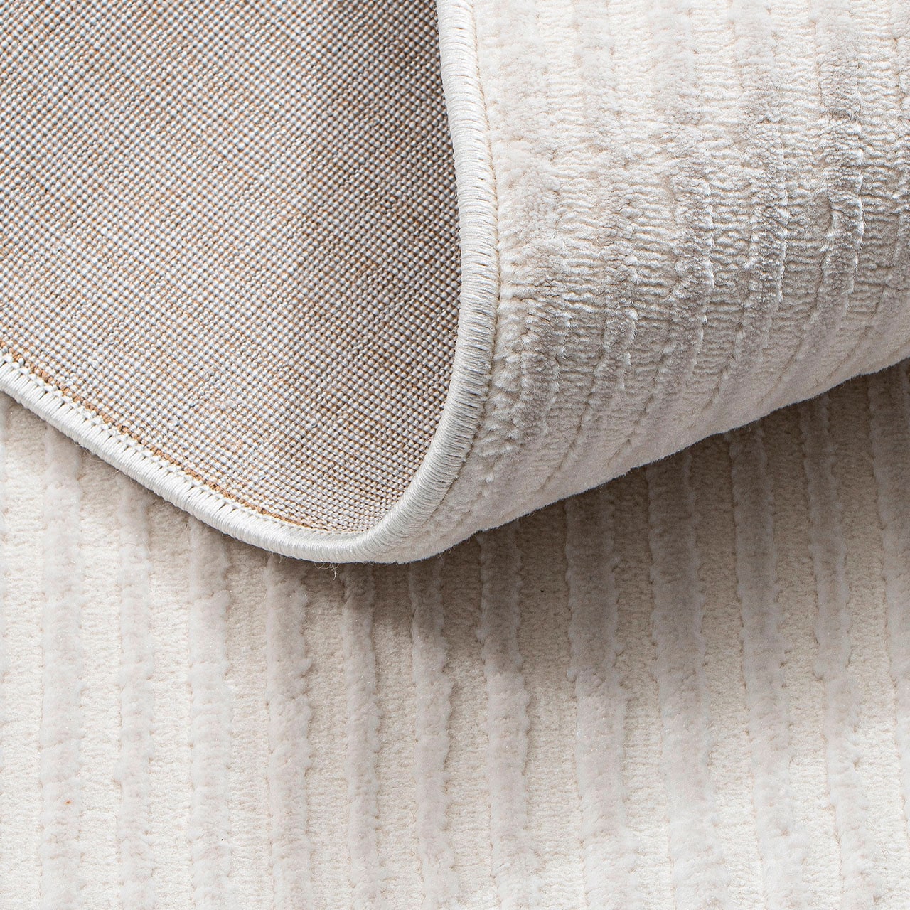 Sehrazat Teppich »Moda 1100«, rund, 10 mm Höhe, Kurzflorteppich mit dezentem Glanz, hochwertige Verarbeitung