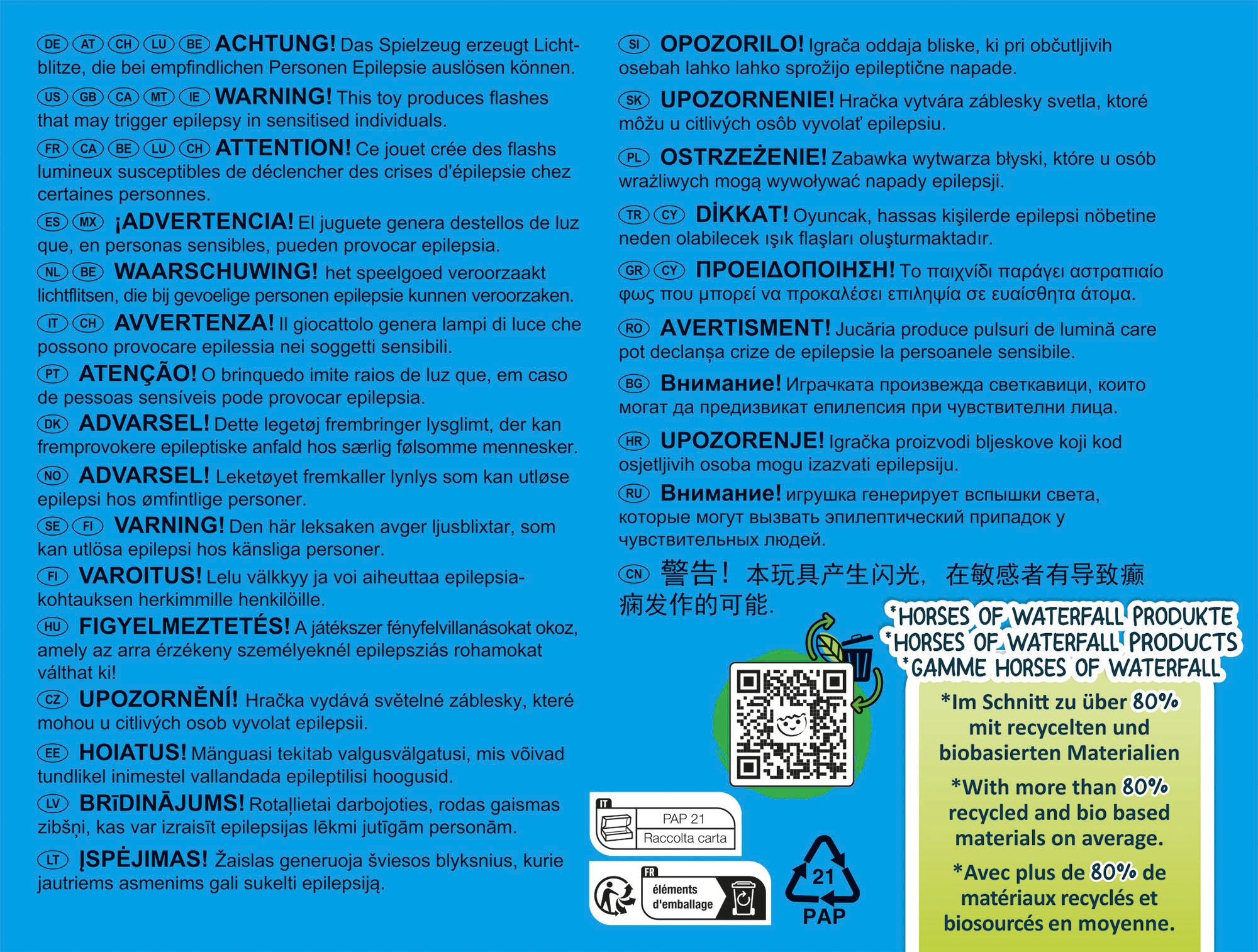 Playmobil® Jeu de construction »Hufschmied Ben & Achilles (71357), Horses of Waterfall«