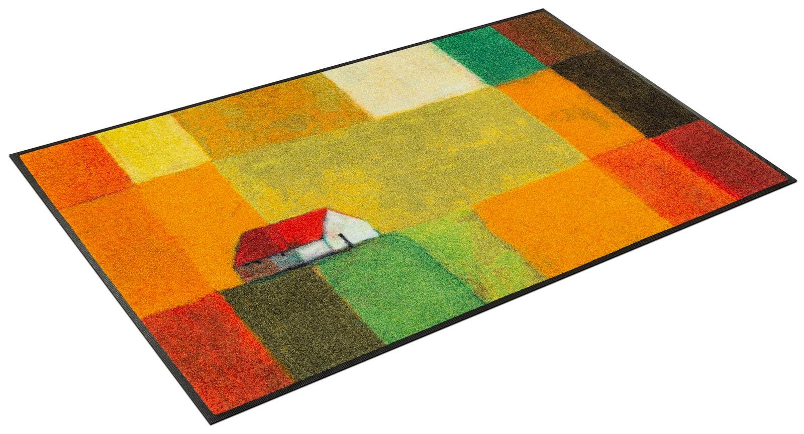 Image of wash+dry by Kleen-Tex Teppich »Meadow Lands«, rechteckig, 7 mm Höhe, rutschhemmend, waschbar, Wohnzimmer bei Ackermann Versand Schweiz