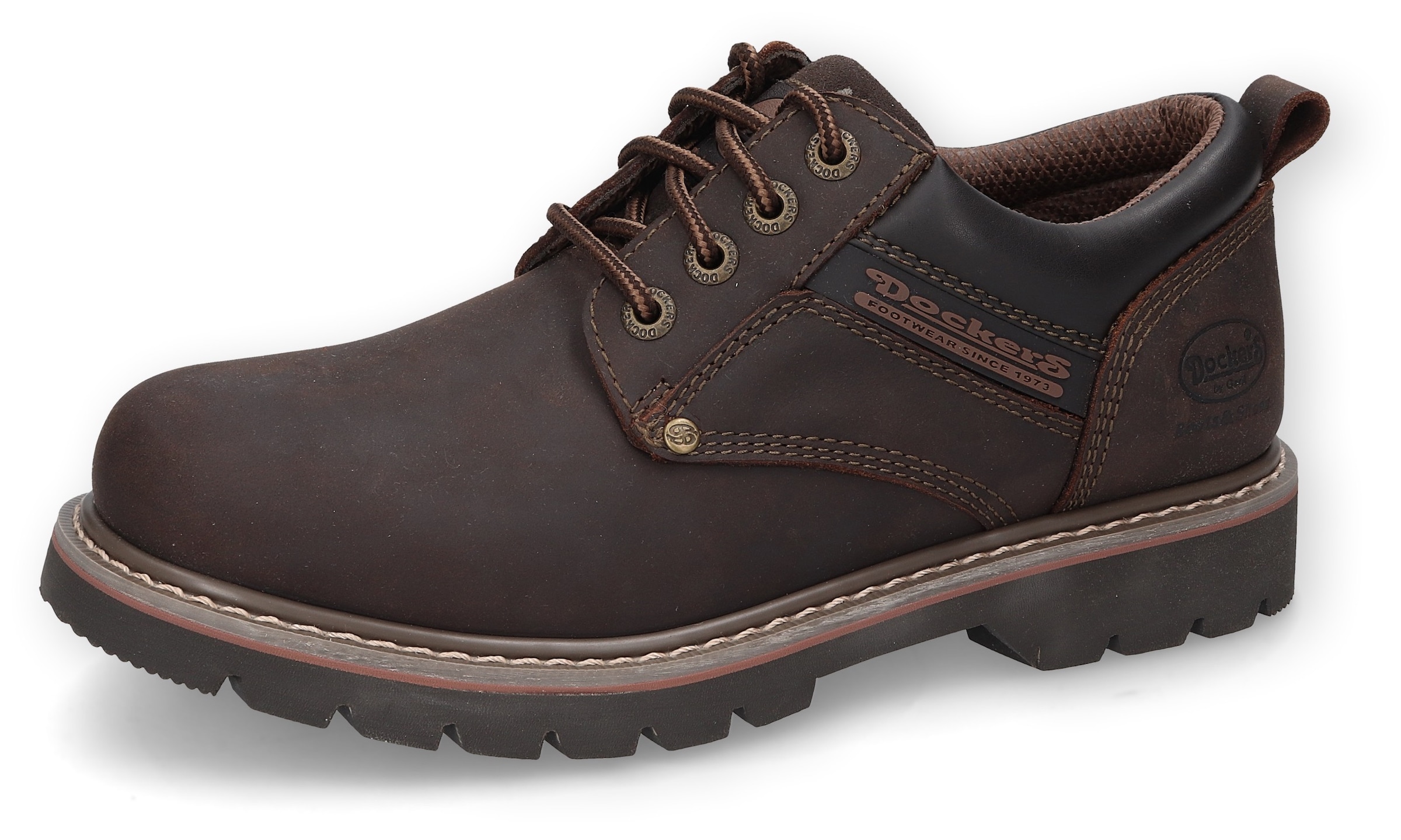 Dockers by Gerli Schnürschuh  Trekkingschuh, Trachtenschuh mit Profilsohle