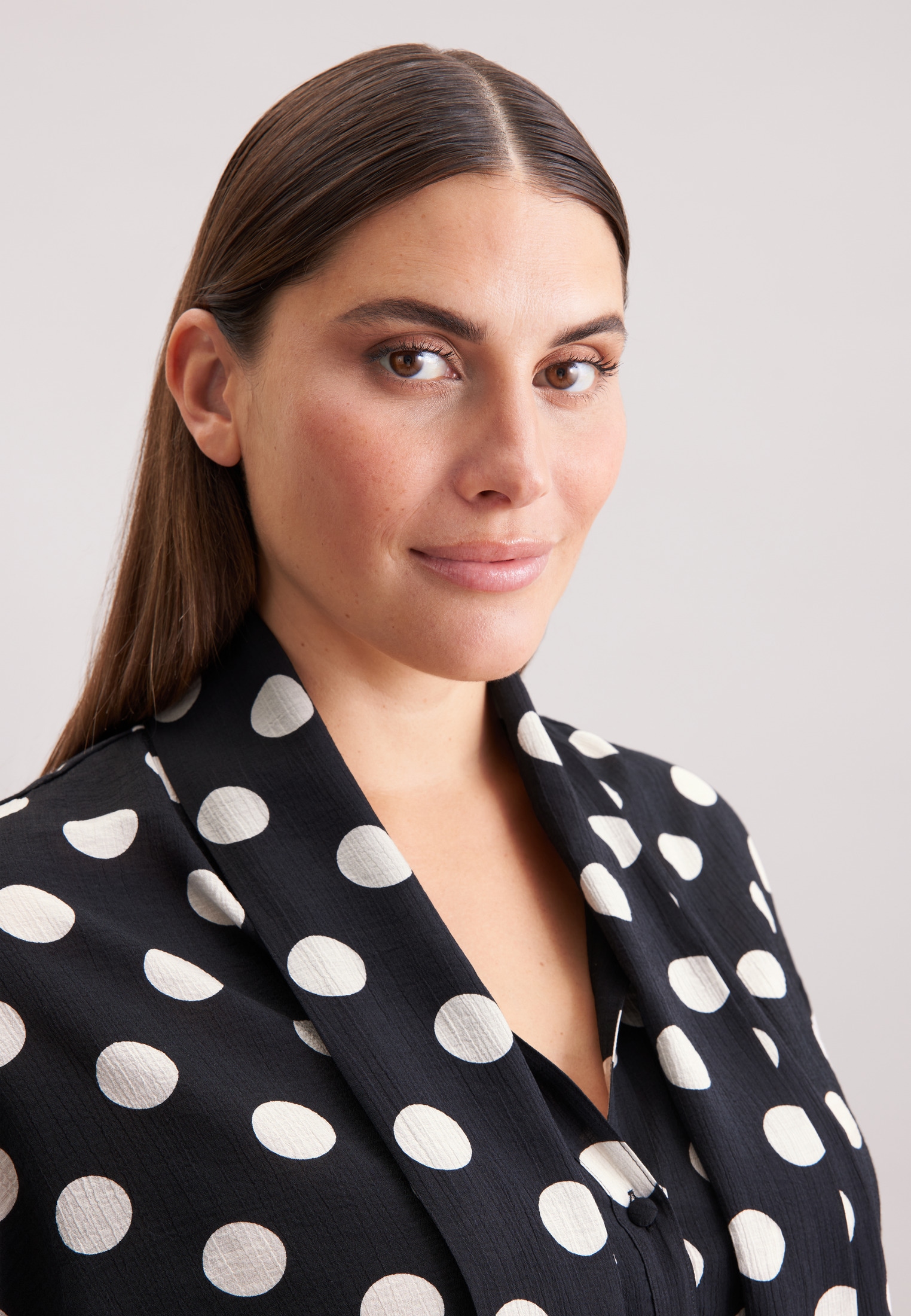 seidensticker Rüschenbluse »Schwarze Rose« 1/1 Druck