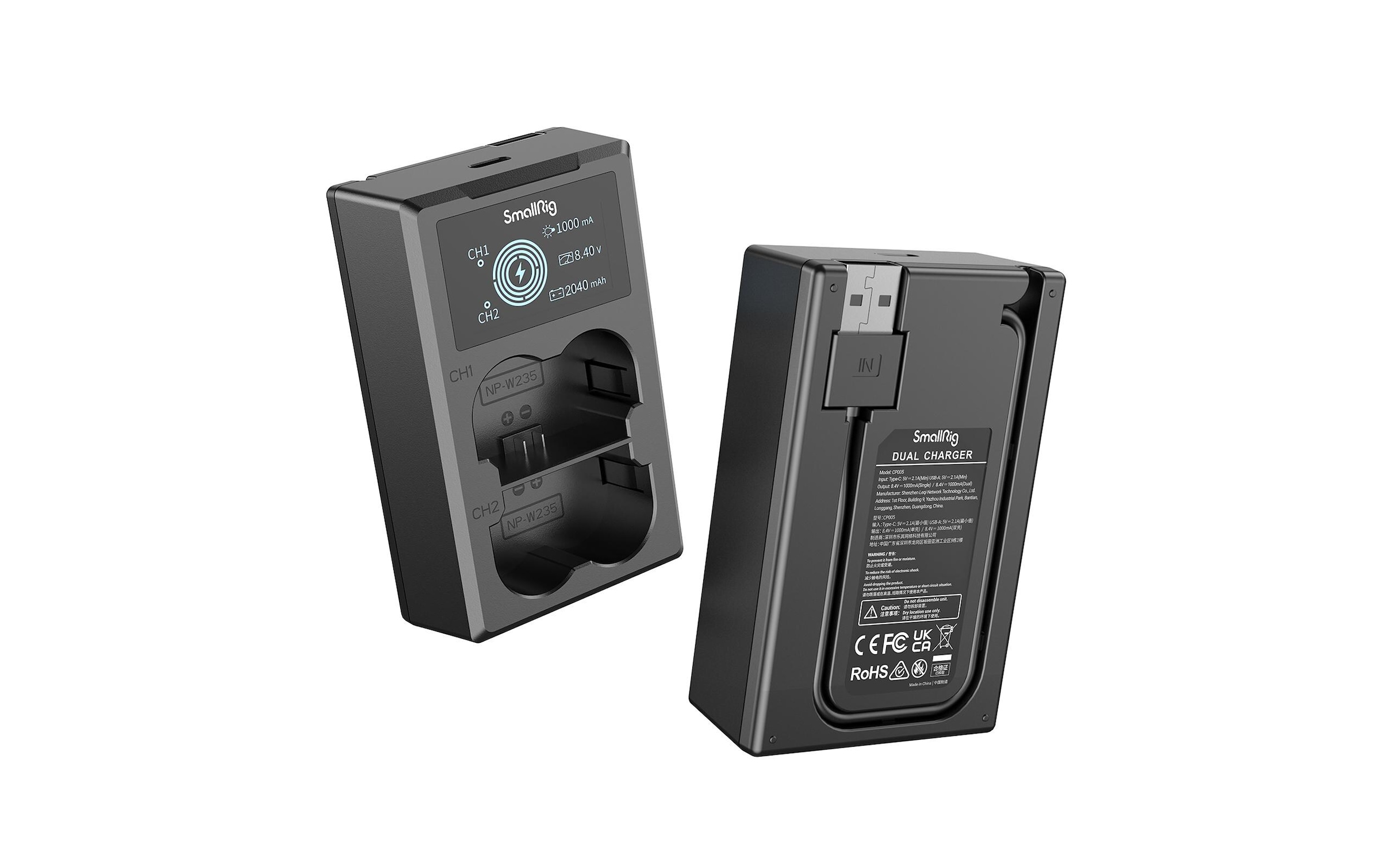 Kamera-Akku »Smallrig NP-W235 Akku und Charger Kit«