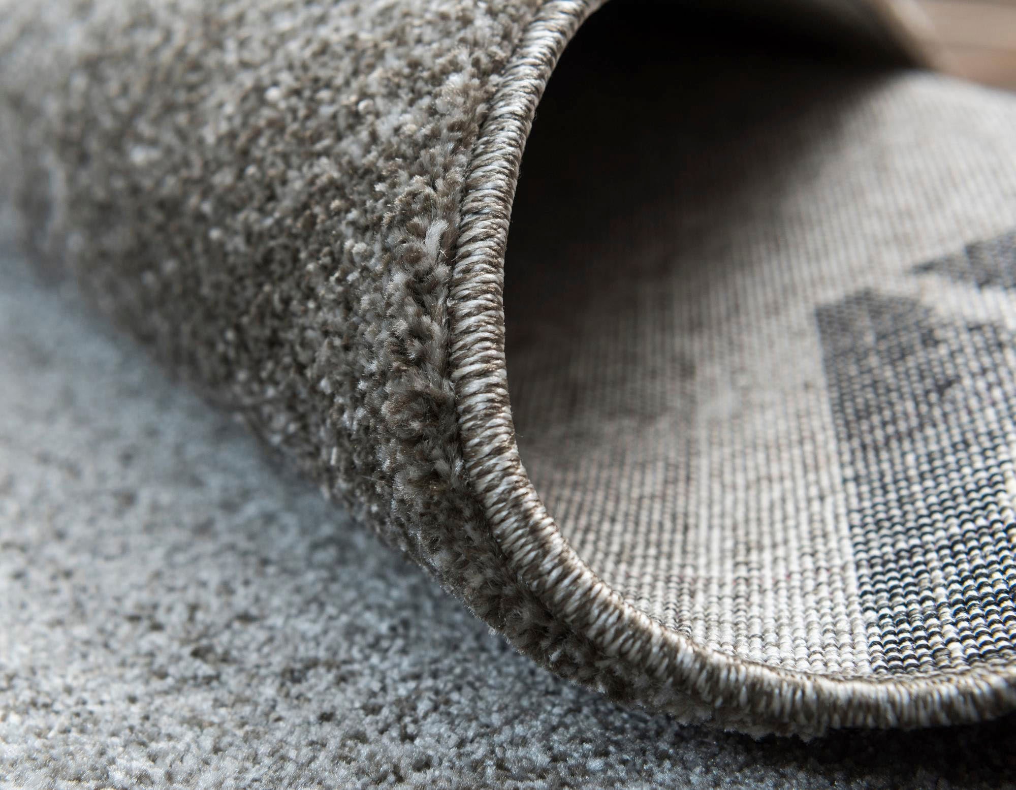 Myflair Möbel & Accessoires Teppich »Good Times, LAGERRÄUMUNG!« rechteckig 13 mm Höhe Kurzflor, gewebt, melierte Optik, mit Bordüre