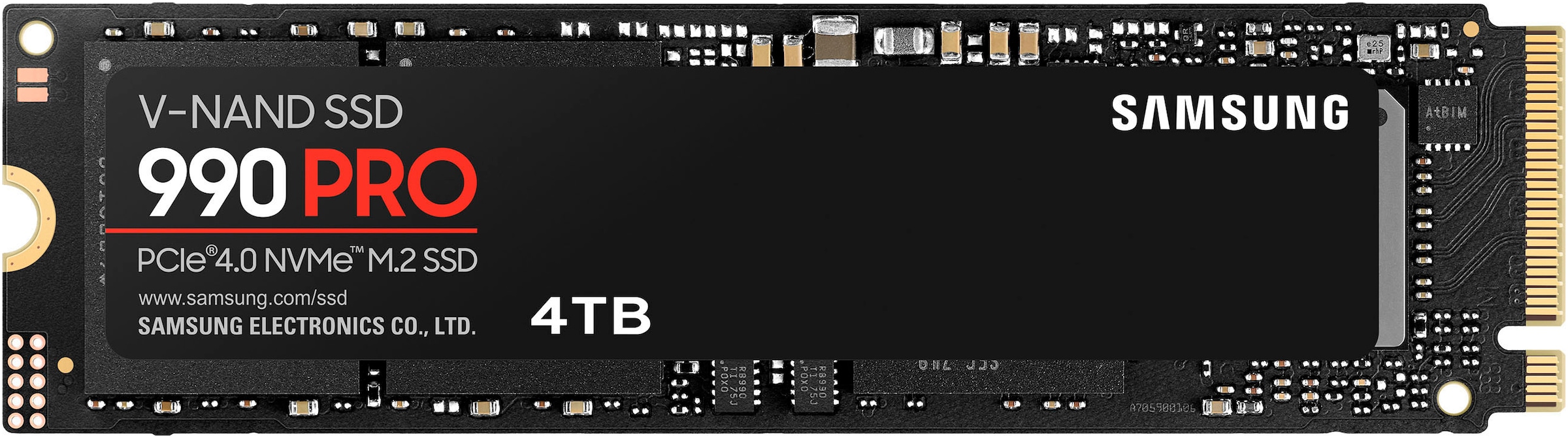 Image of Samsung interne SSD "990 PRO NVMe™ M.2" 4 TB Anschluss PCIe Gen 4.0 x4