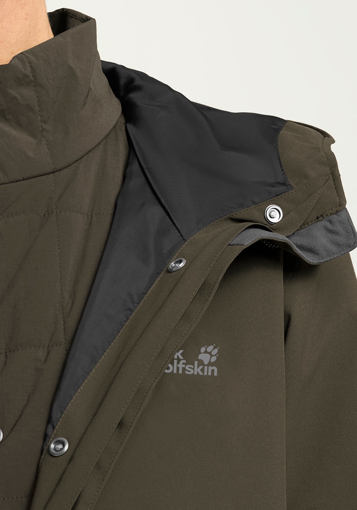 Jack Wolfskin Funktionsmantel »WINTERDUNE 3IN1 COAT W«, 3in1, wasserdicht, Übergangsjacke