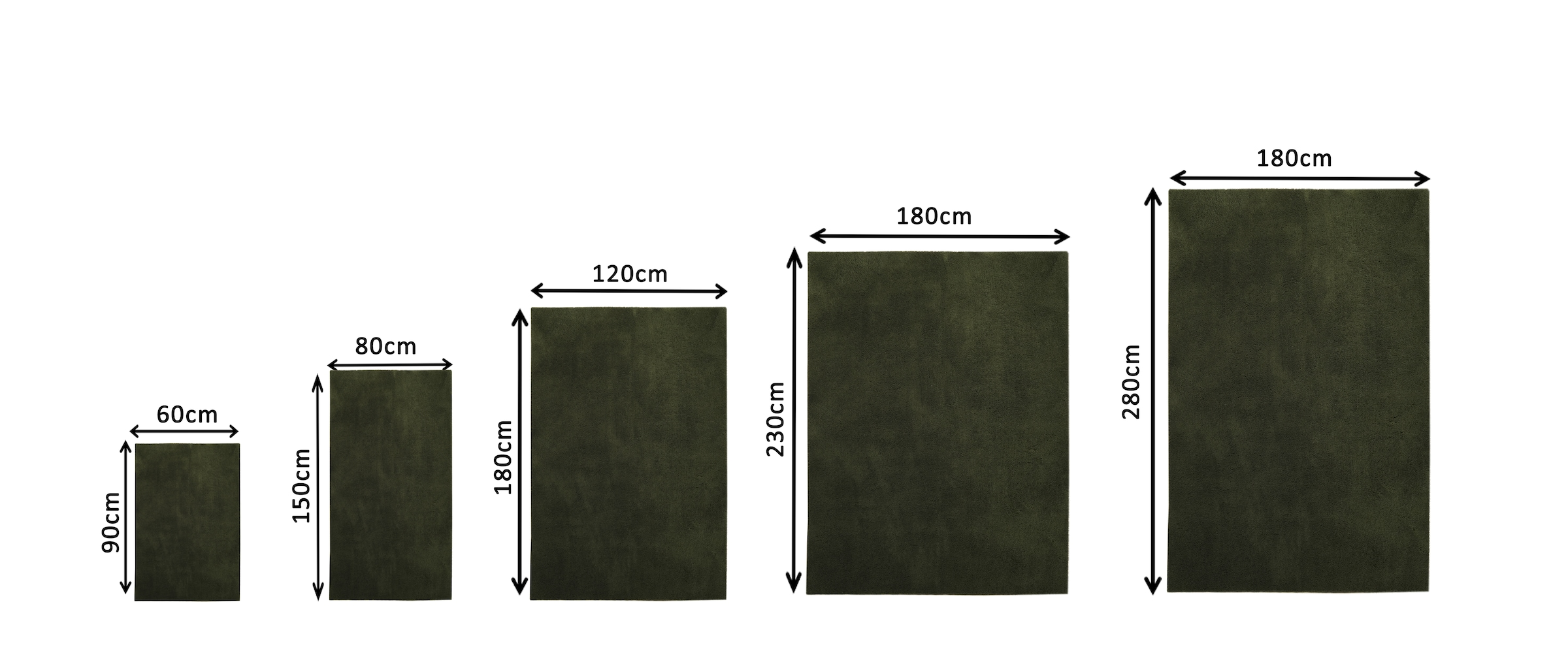 GOODproduct Teppich »Cali Shaggy« rechteckig 22 mm Höhe Uni-Farben, kuschelig, & weich, waschbar, Wohnzimmer, Schlafzimmer