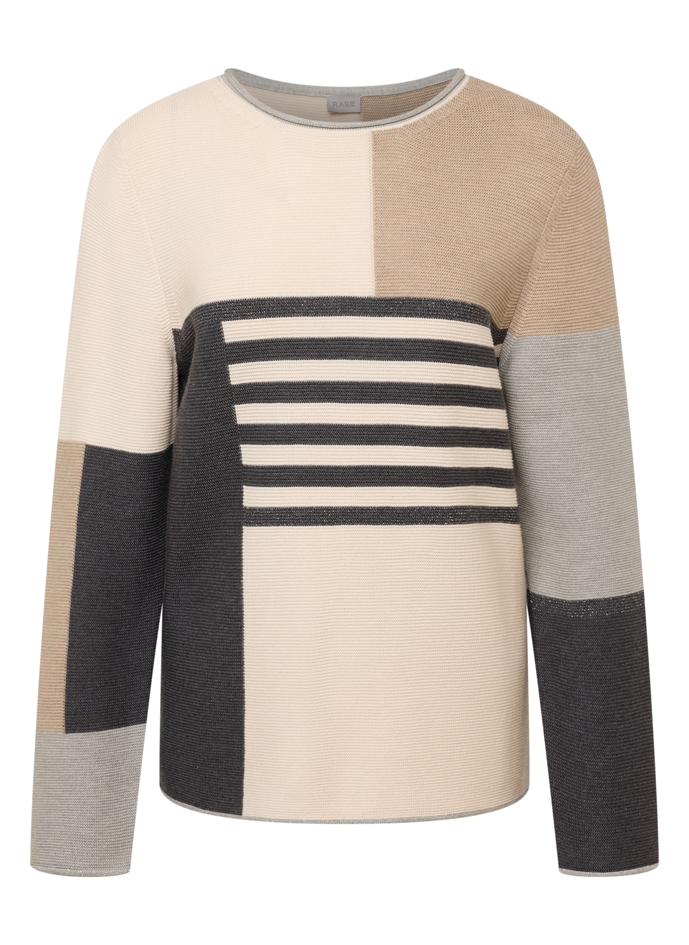 Rabe Pull en tricot im Colorblocking-Look