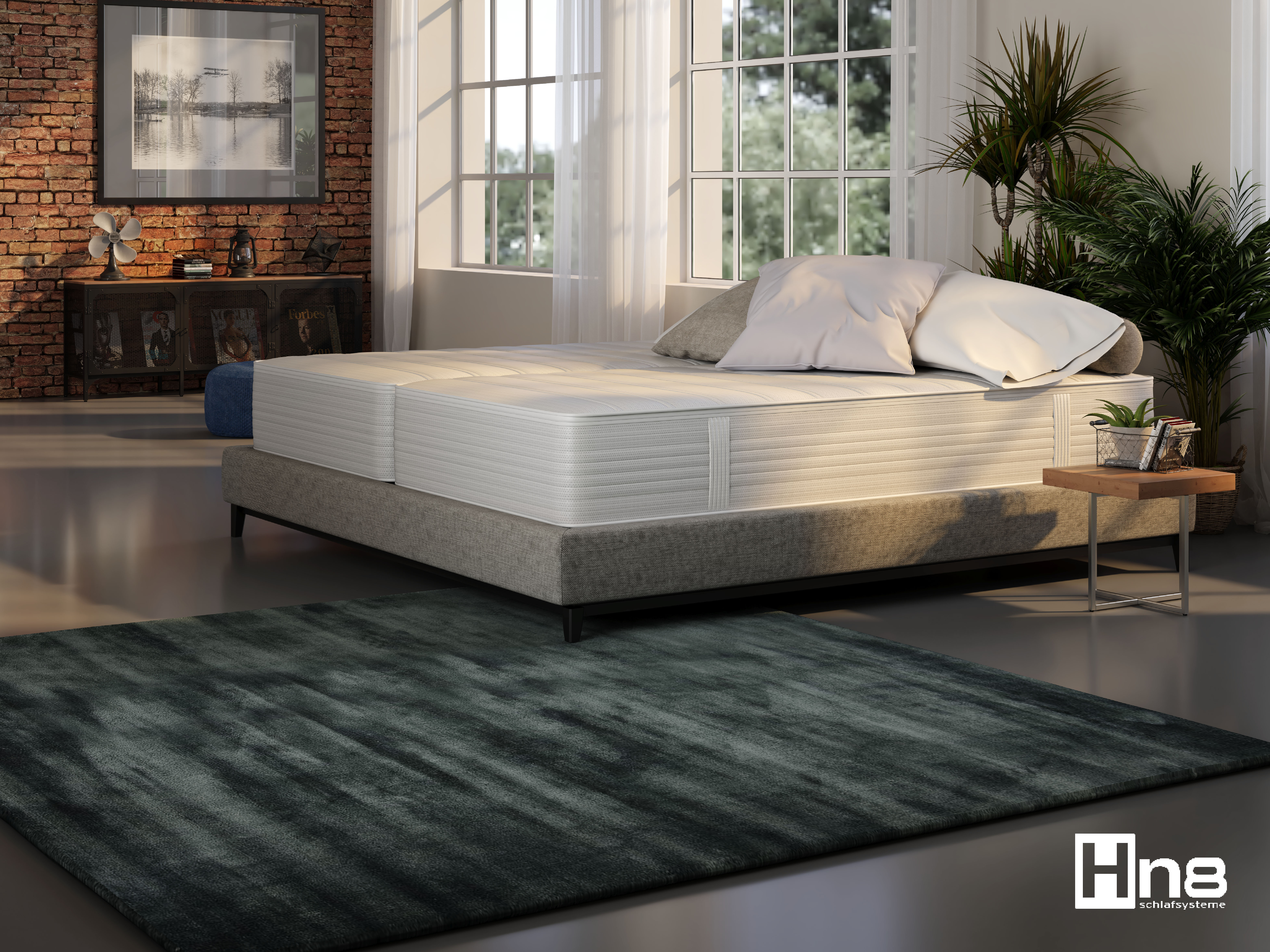 Boxspringmatratze »Dynamic TFK«, 25 cm cm hoch, Raumgewicht: 40 kg/m³, 500 Federn, (1...