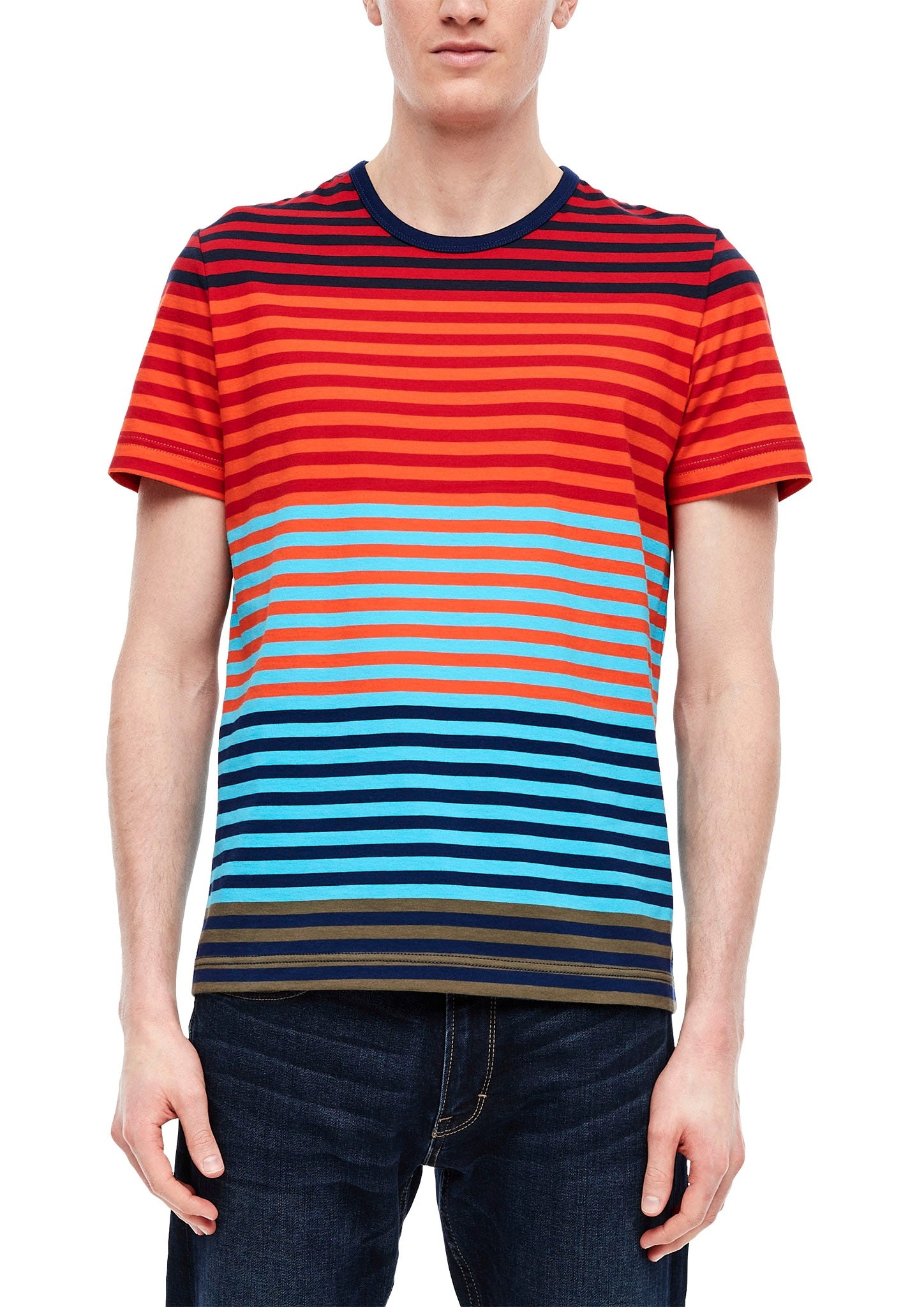 Image of s.Oliver T-Shirt, modisch gestreift bei Ackermann Versand Schweiz