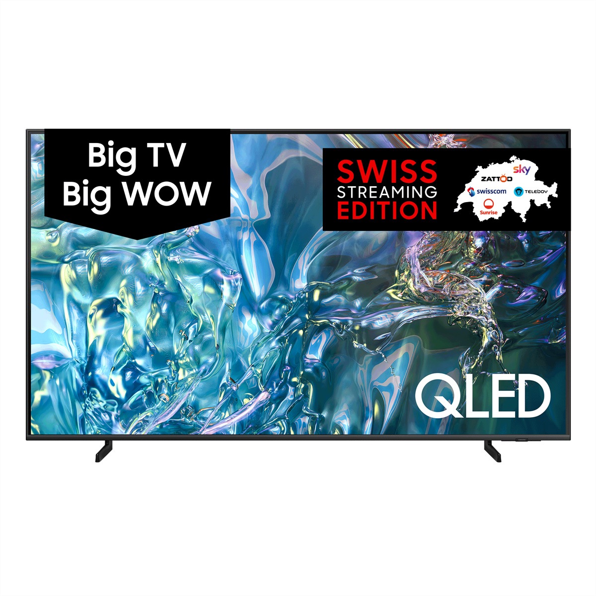 Samsung , »QE85Q60DAUXXN« 214 cm/85 ′′ 4K , schwarz