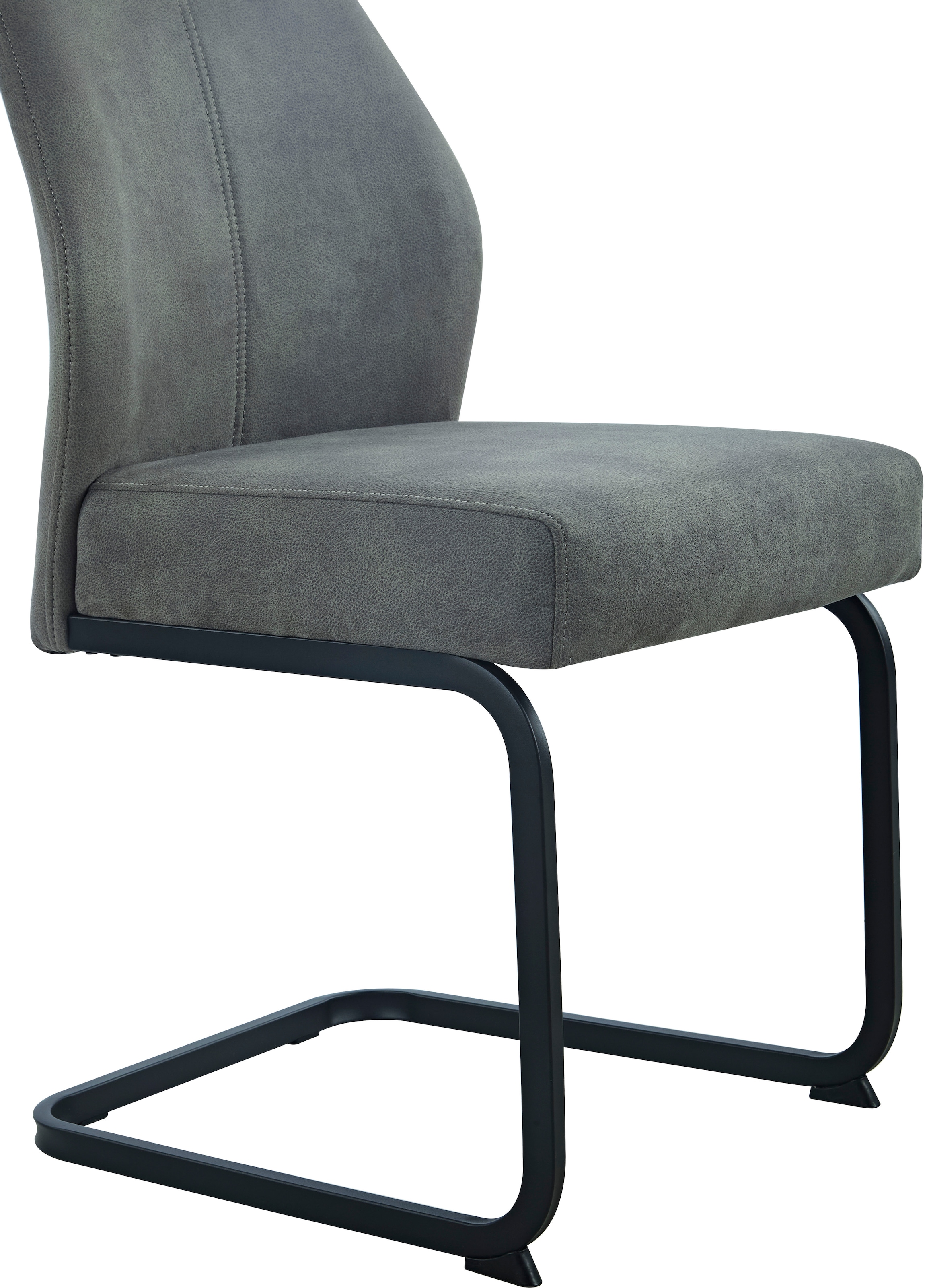 HELA Essgruppe »ISAR« Set, 5 tlg. 5tlg., Marmoroptik (glänzend), Schwingstuhl, Federkorb