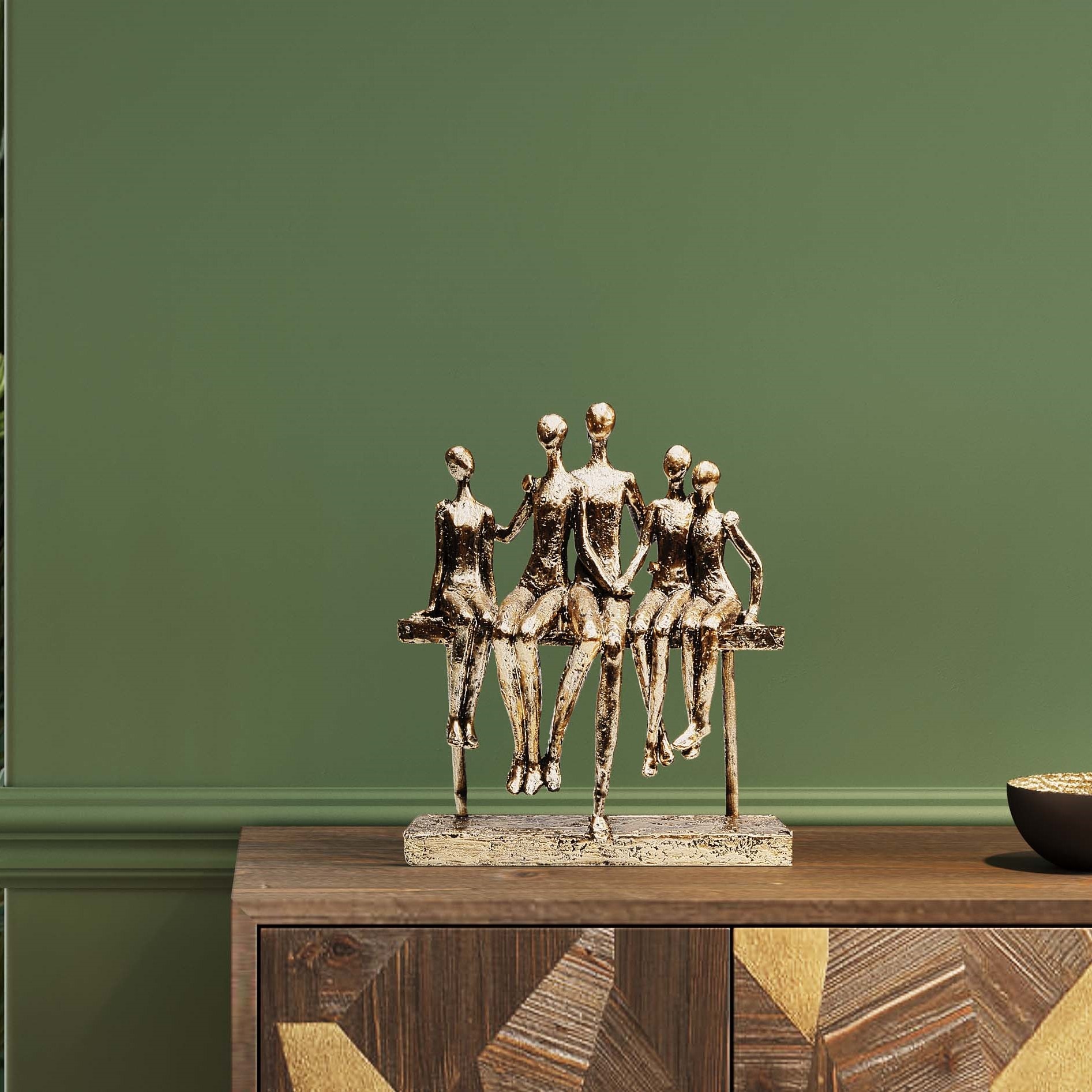 Kare Design Figurine de décoration »Deko Figur Sitting Break 24cm«