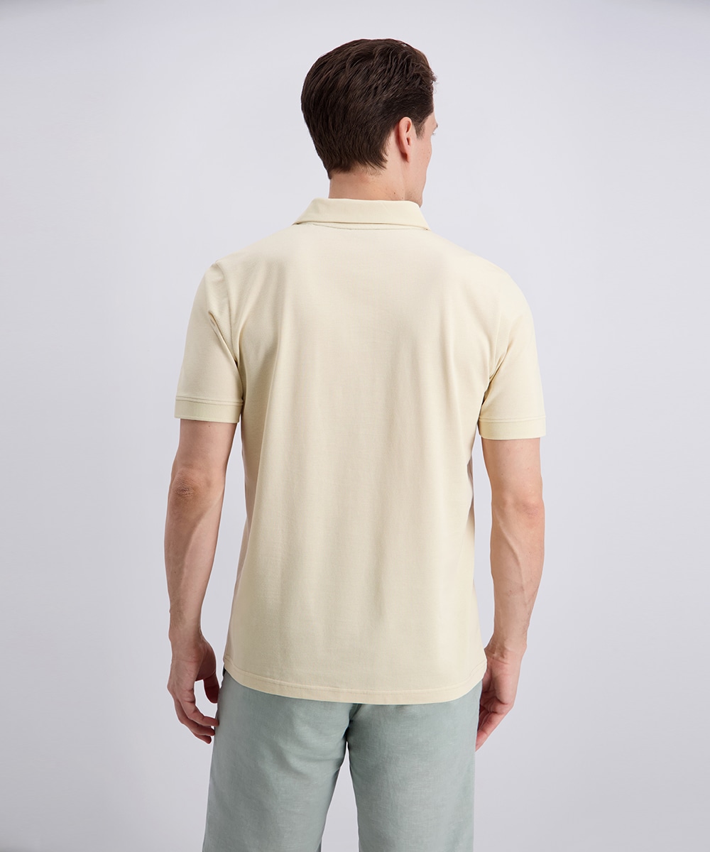 Pierre Cardin Poloshirt normale Passform, mit kurzem Arm, mit offenem Polokragen