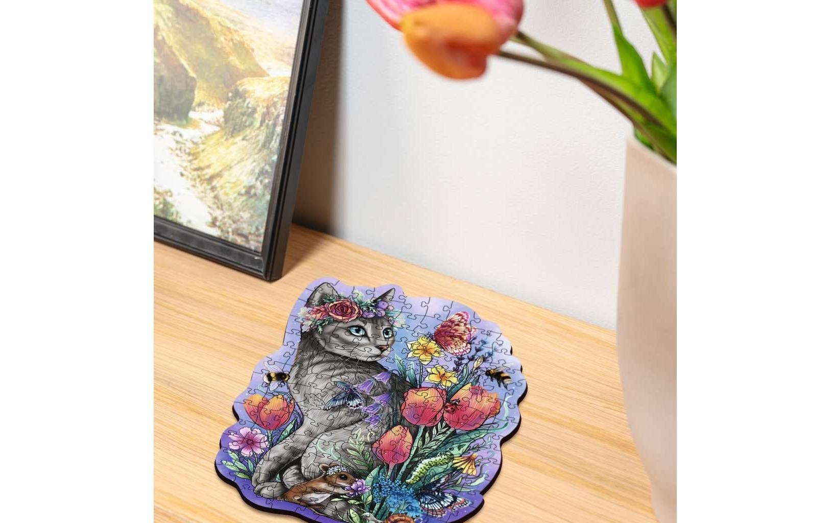 Ravensburger Puzzle »Frühlingskatze« fabriqué en Europe
