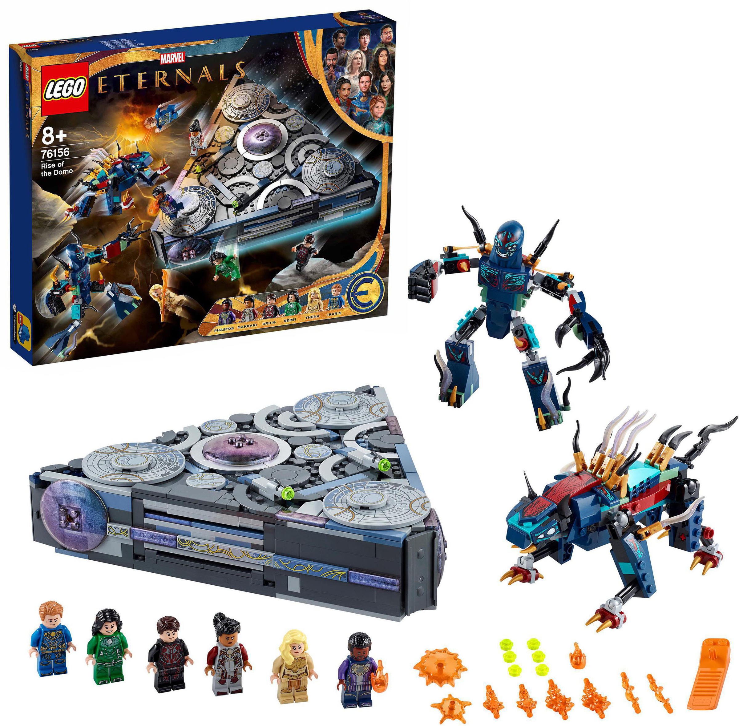 Image of LEGO® Konstruktionsspielsteine »Aufstieg des Domo (76156), LEGO® Marvel Super Heroes«, (1040 St.), Made in Europe bei Ackermann Versand Schweiz
