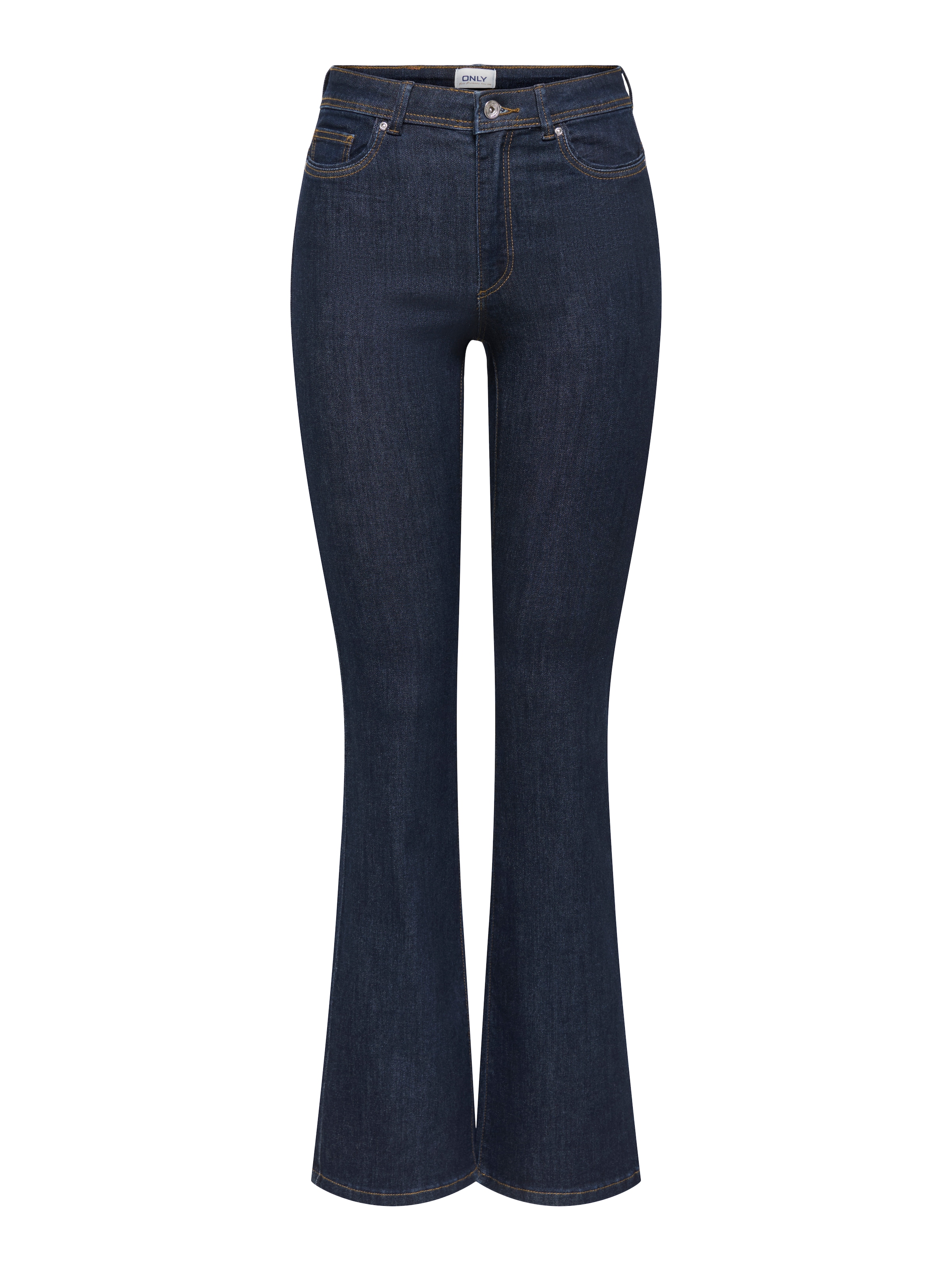 ONLY Jeans bootcut »ONLWAUW LIFE HW FLARED RINSE DNM« Mélange de matières, coupe bootcut